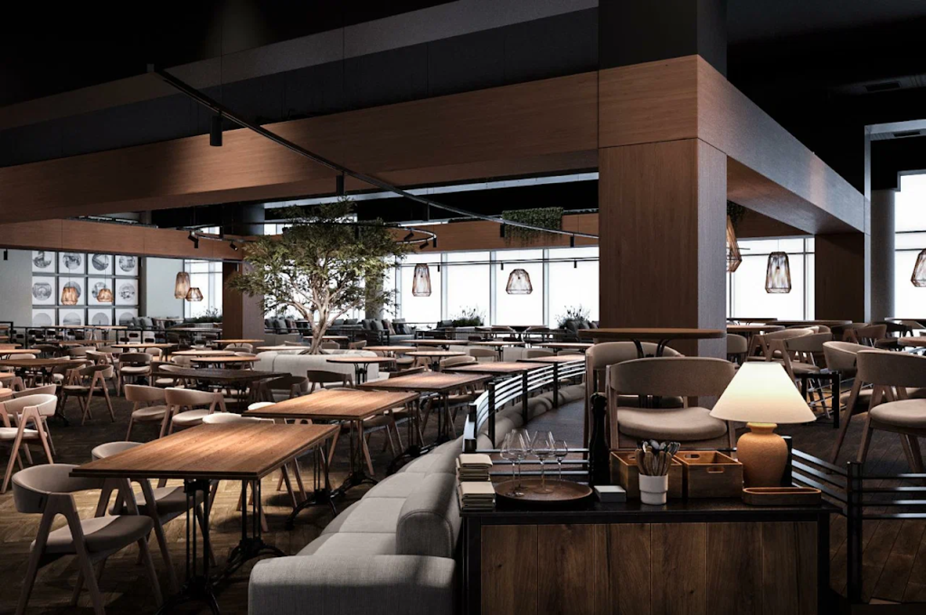 Танцпол в ресторане для мероприятий