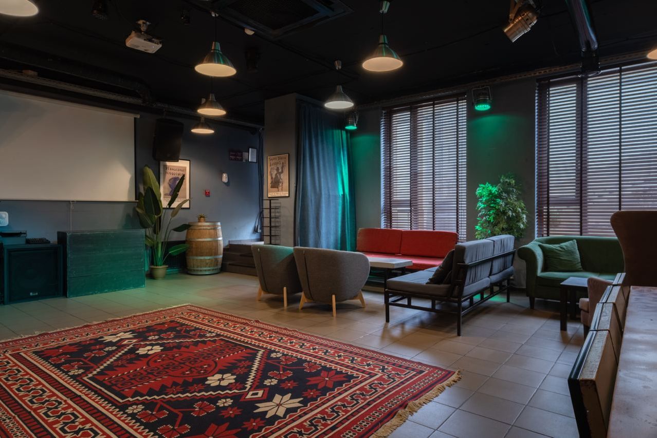 Веранда лофта для мероприятий