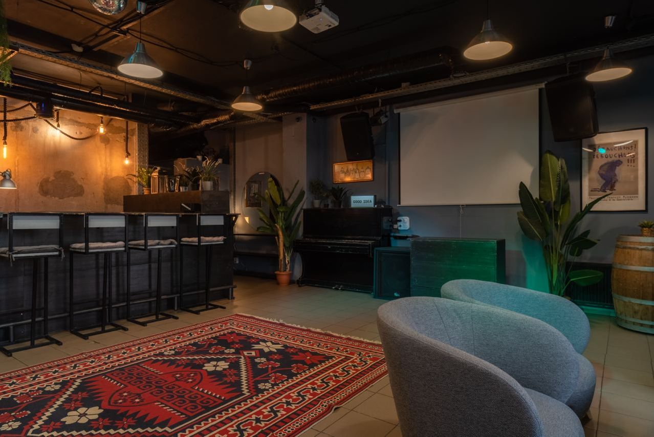 Стильный интерьер лофта на Яузе