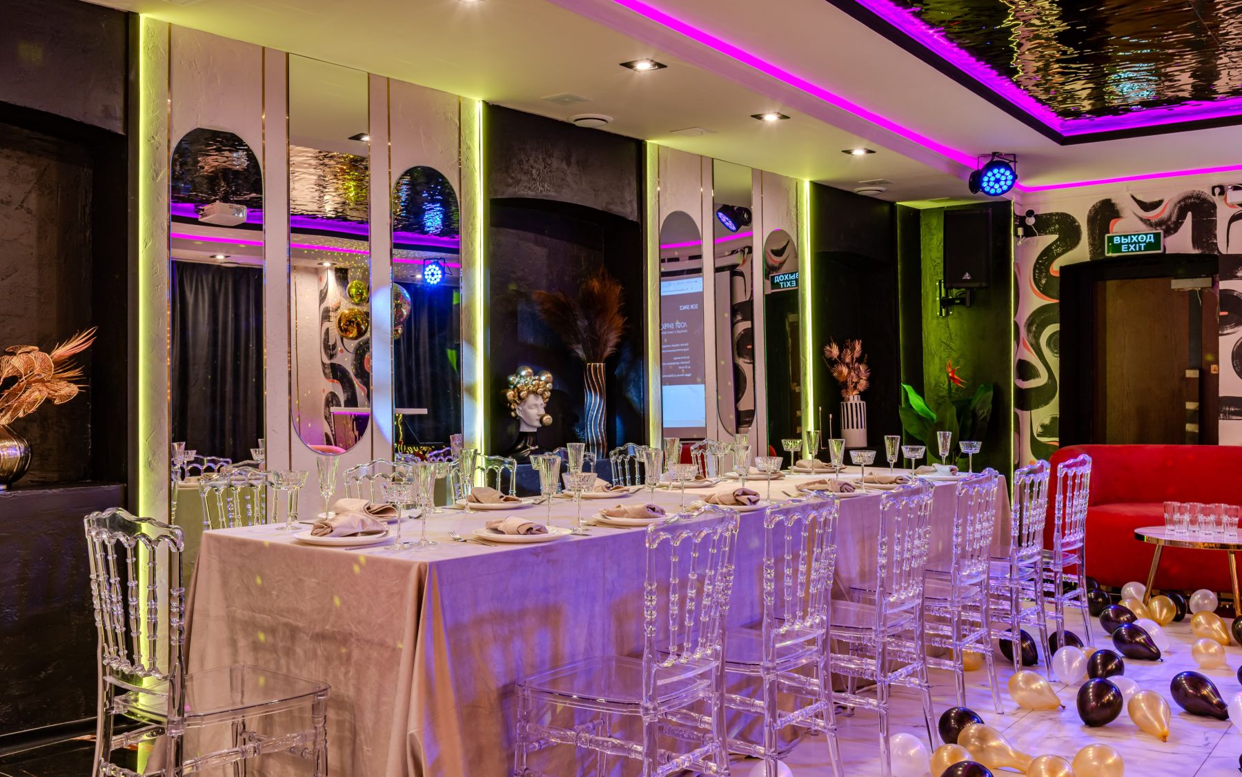 Интерьер лофта на Бауманской