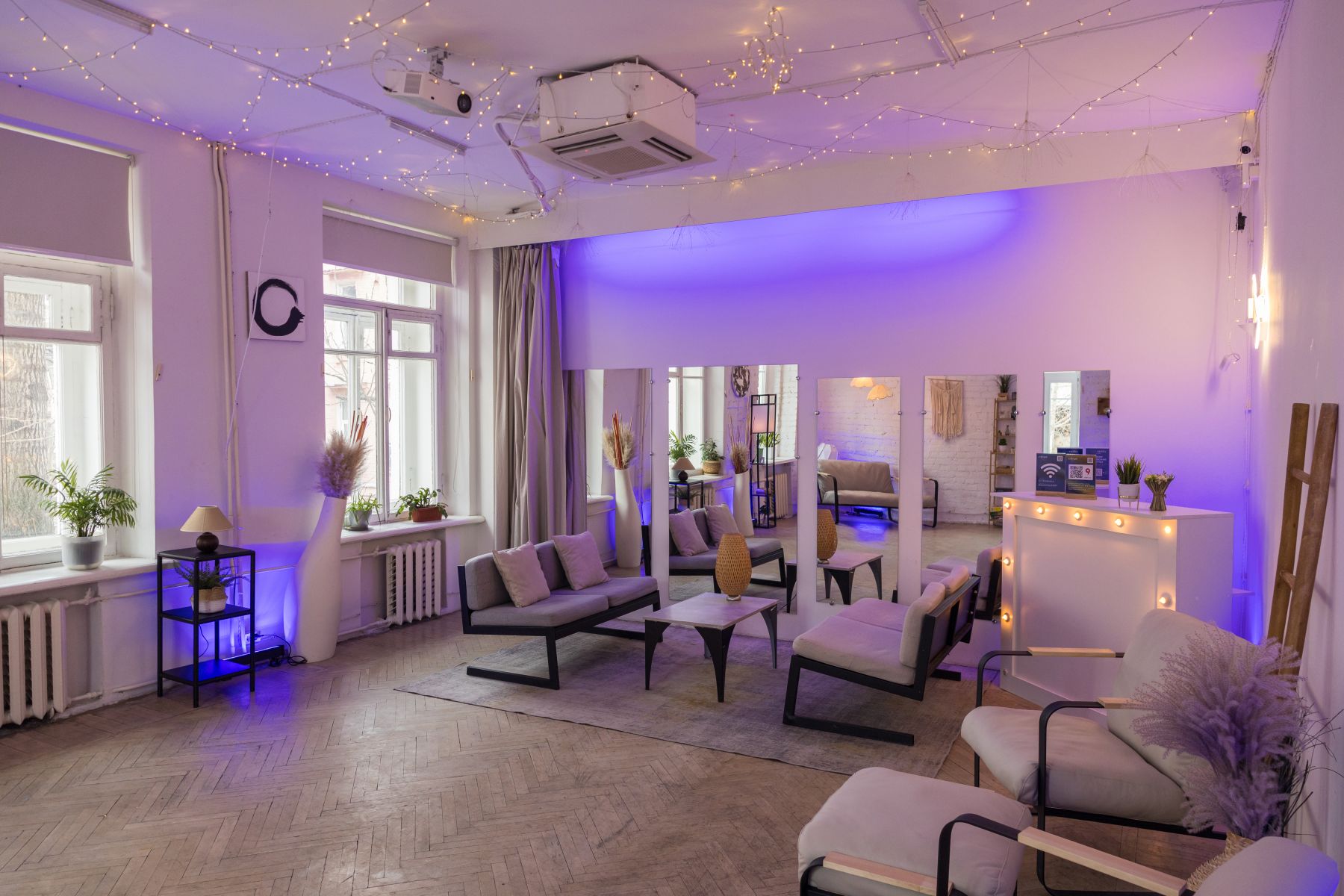 Барная стойка в лофте на Новокузнецкой