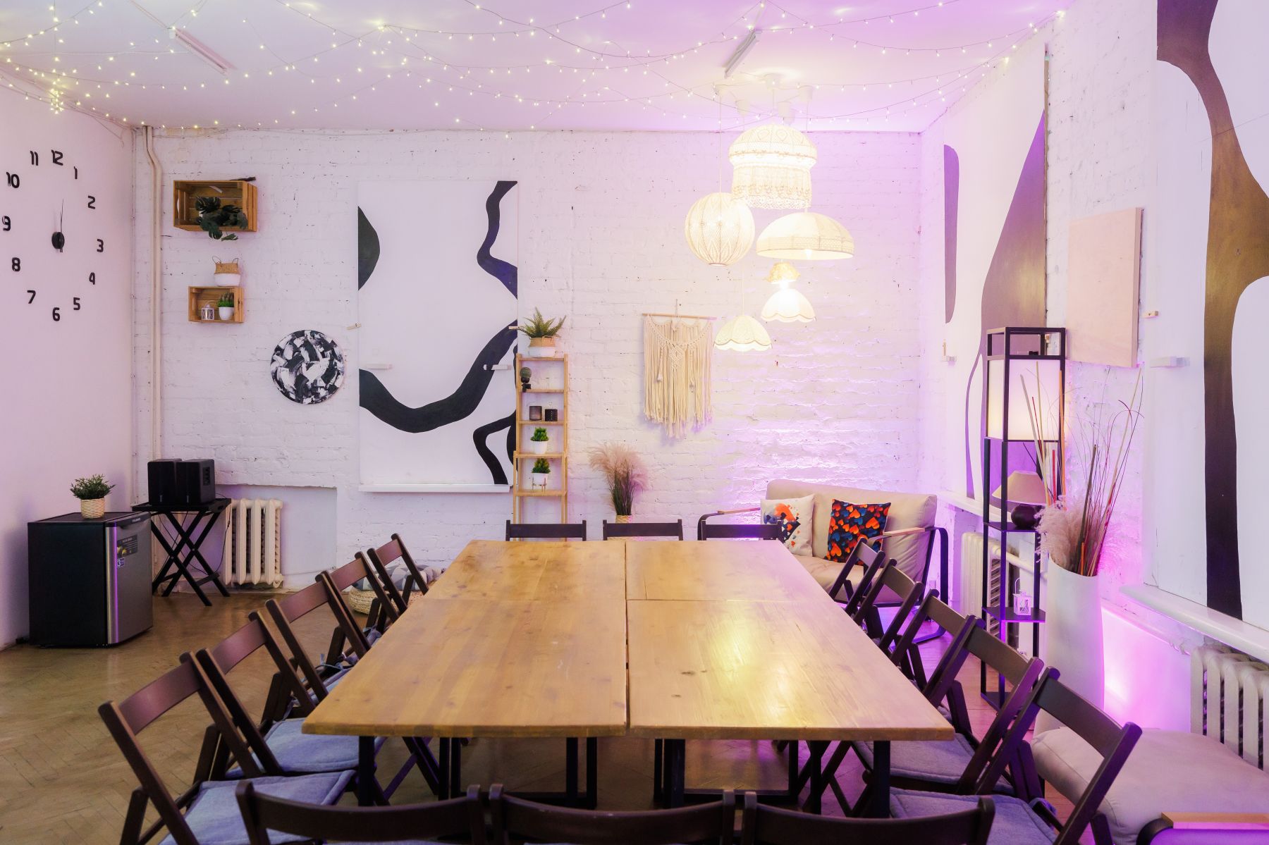 Световые решения в лофте