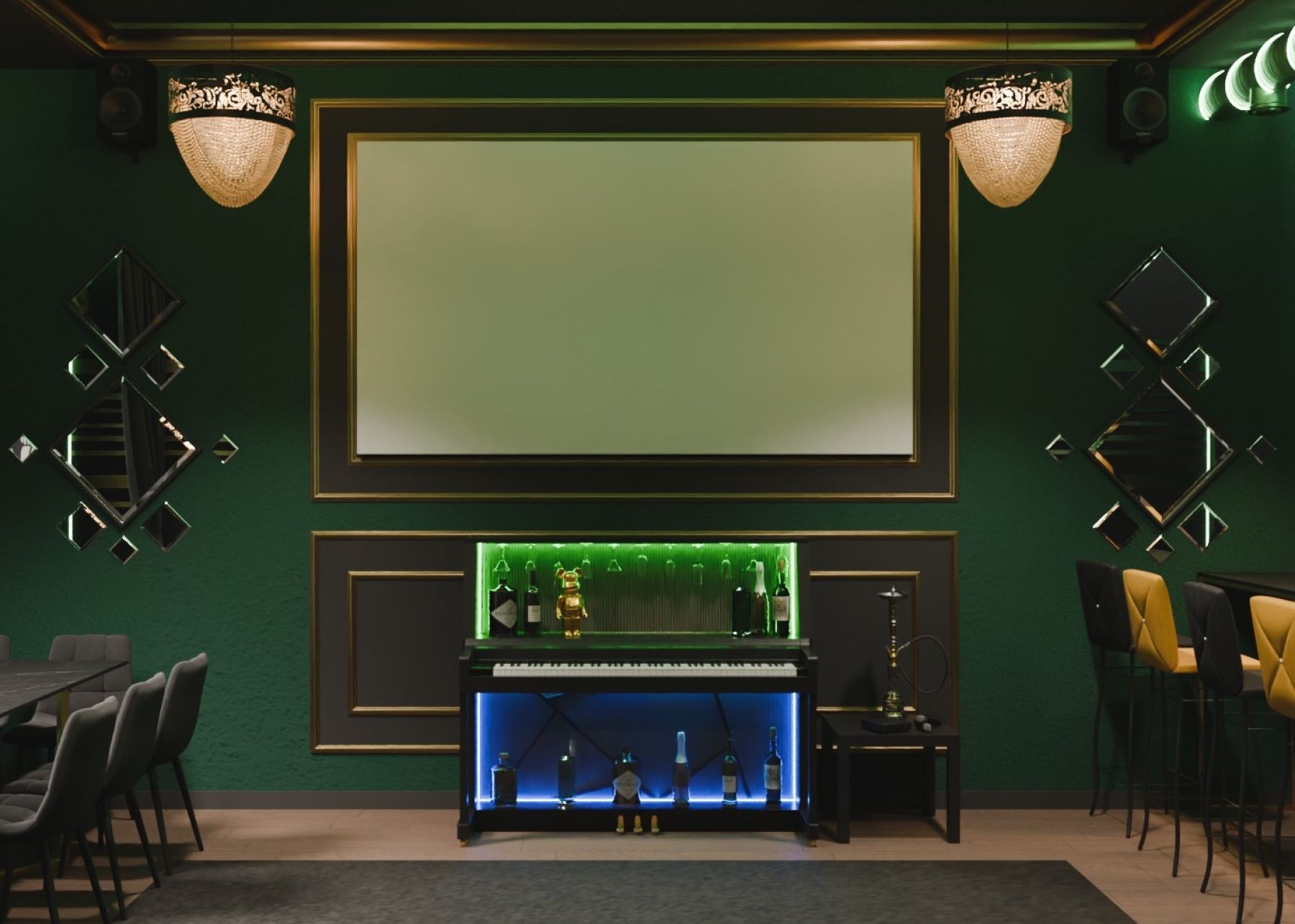 Интерьер лофта Гетсби