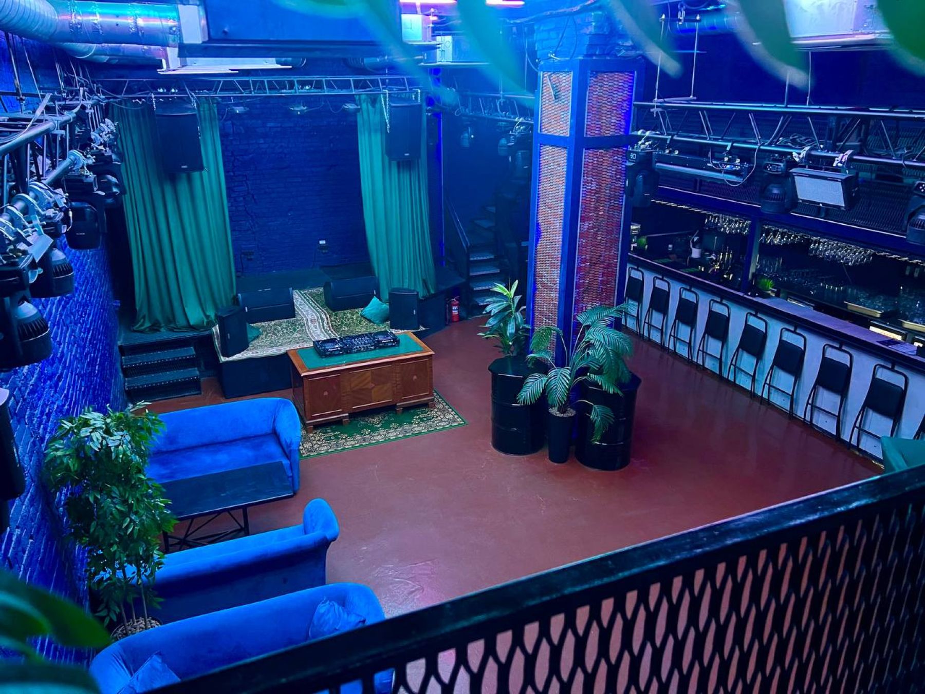 Оборудование для мероприятий в клубе Greenhouse