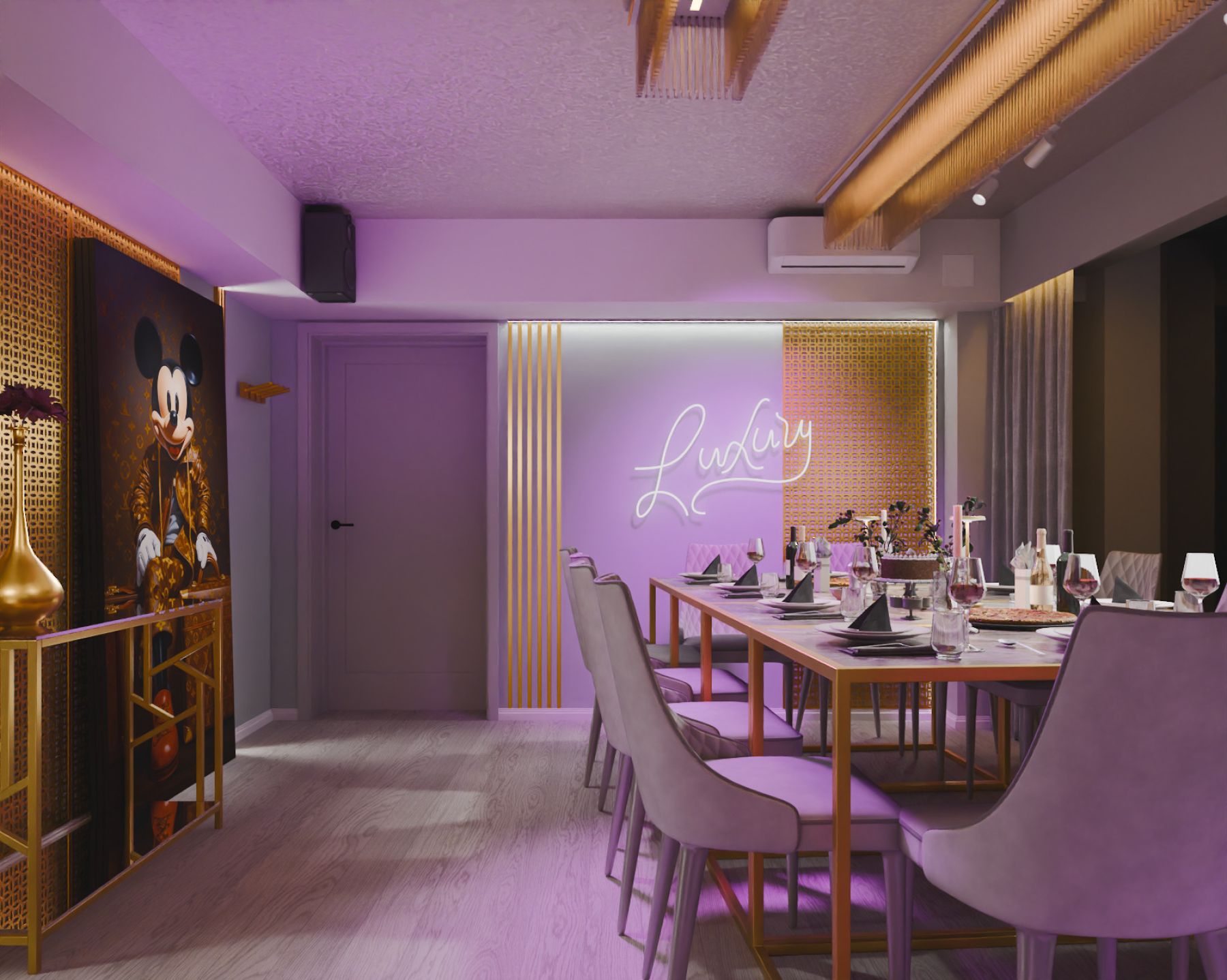 Лофт Модерн Платинум - зона для танцев