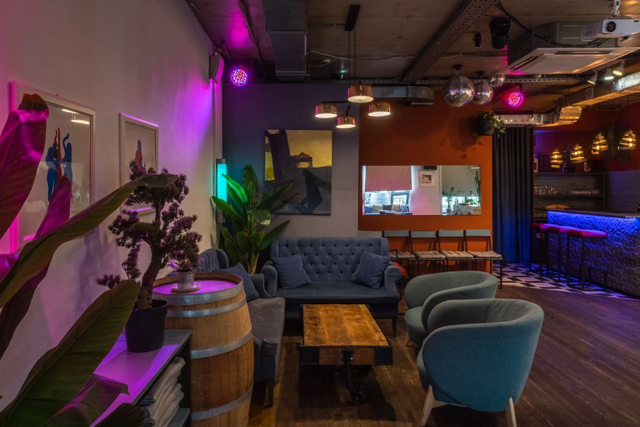 Интерьер лофта на Наставническом переулке