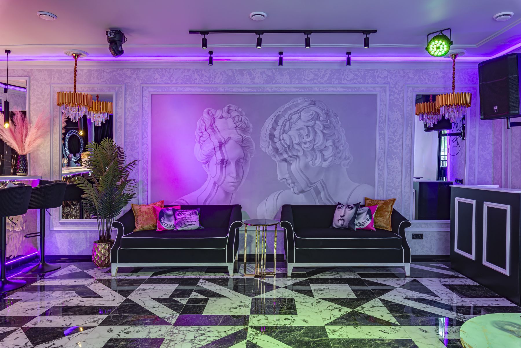 Уютный интерьер лофта Юг