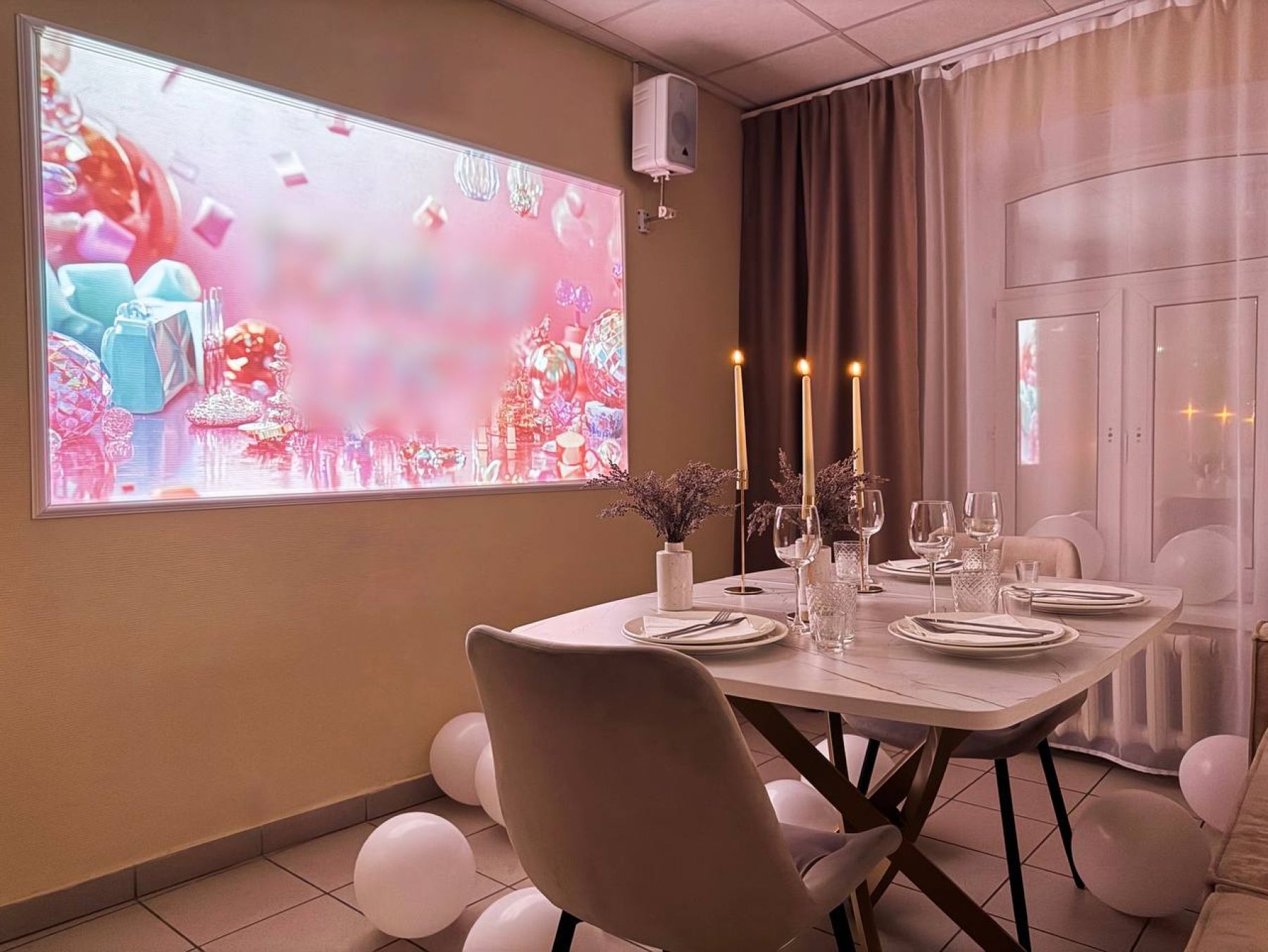 Пространство для мероприятий с караоке