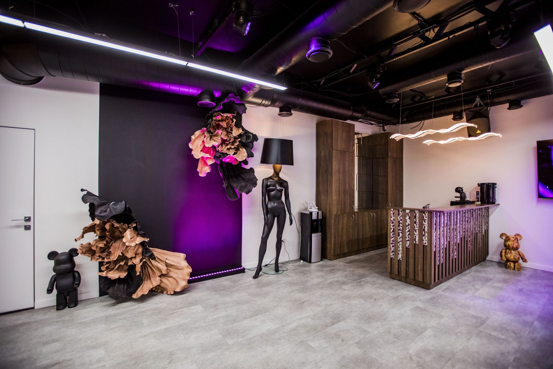 Панорамный вид с террасы лофта в Москве