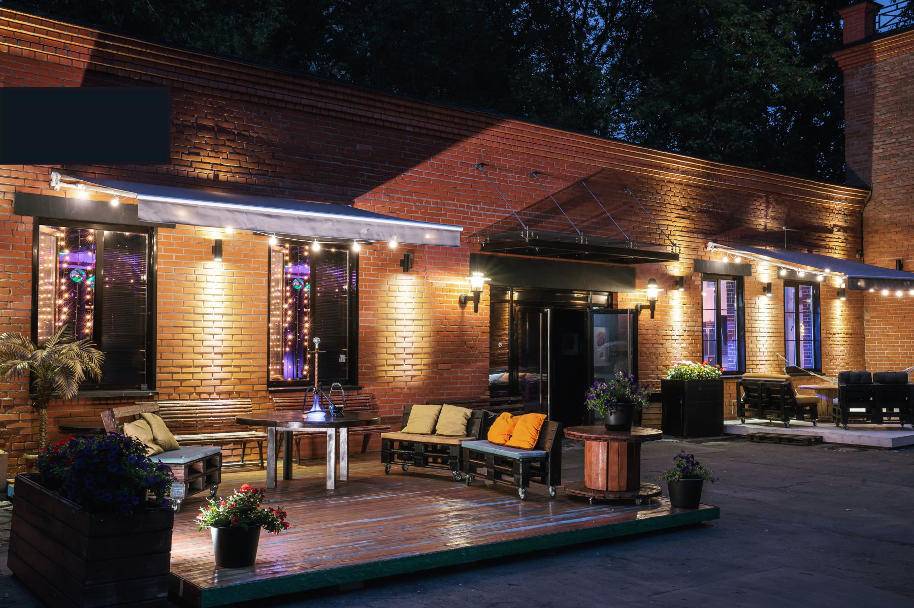 Летняя веранда лофта на Авиамоторной