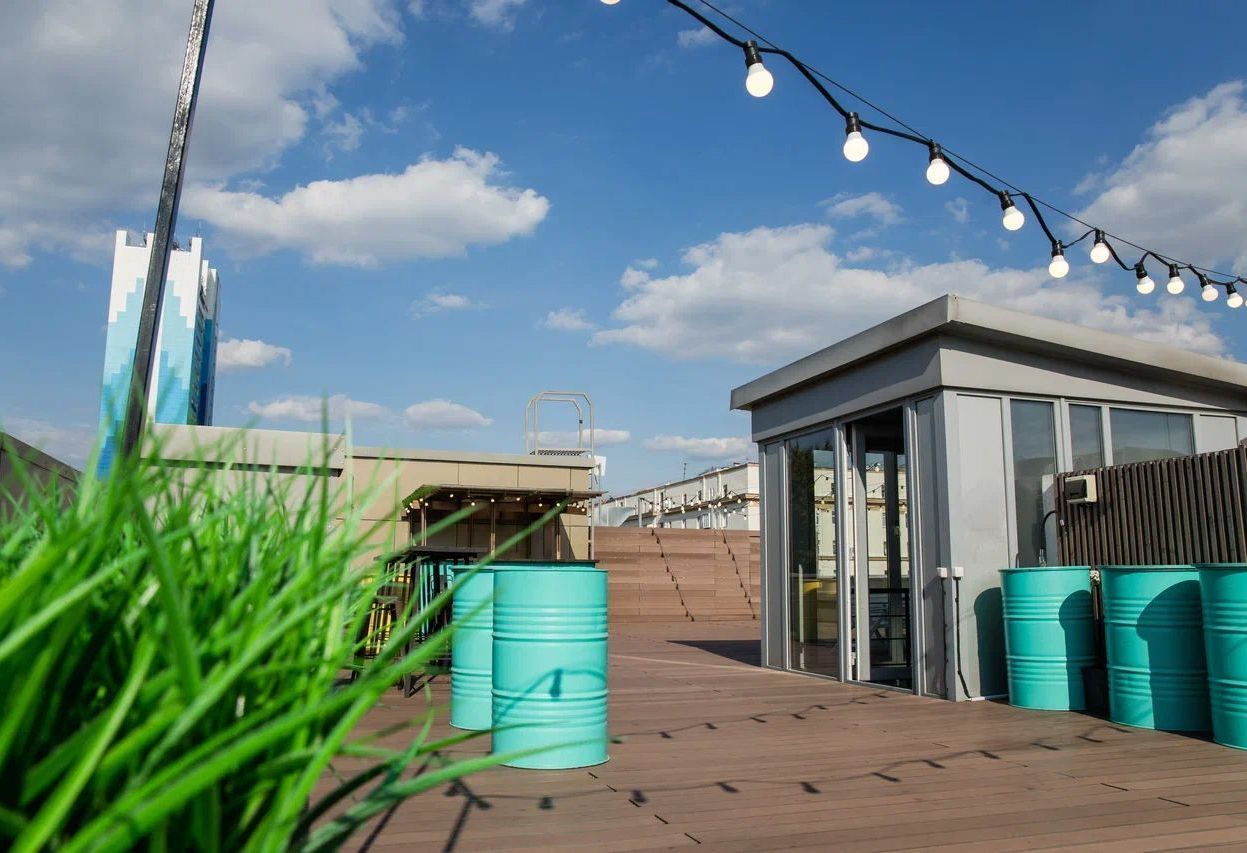 Лофт с крышей и зоной BBQ в центре Москвы