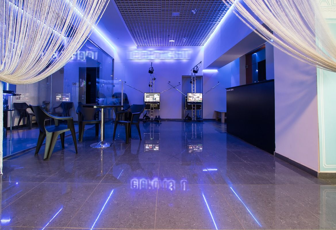 Интерьер лофт-студии TelePort 360