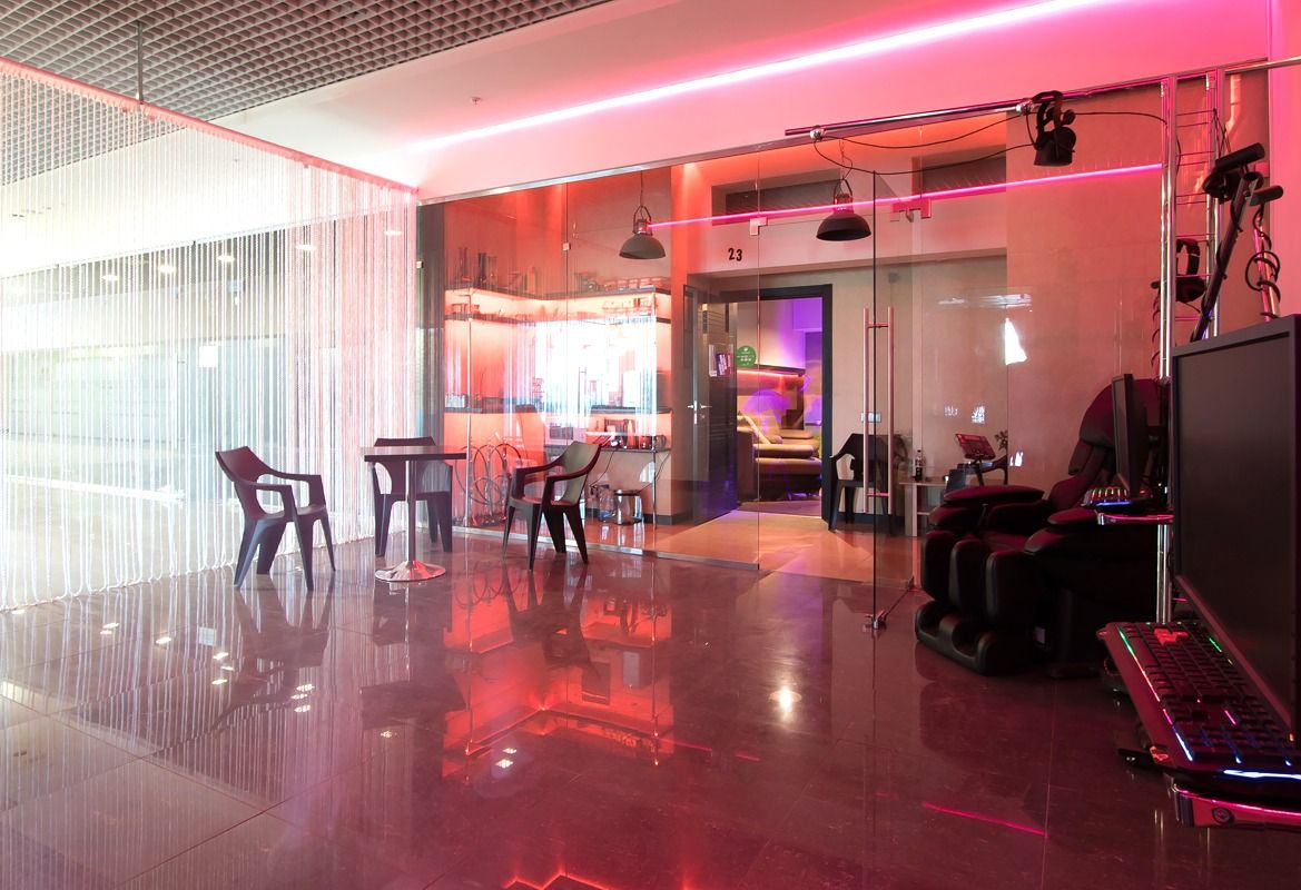 Зал для мероприятий в лофт-студии TelePort 360