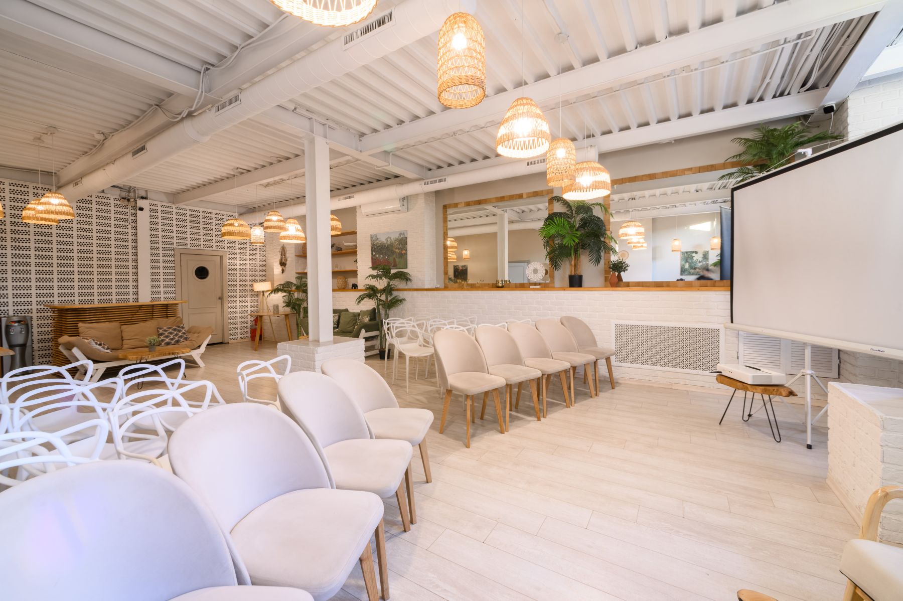 Комфортная зона для мероприятий в лофте «Руссо»