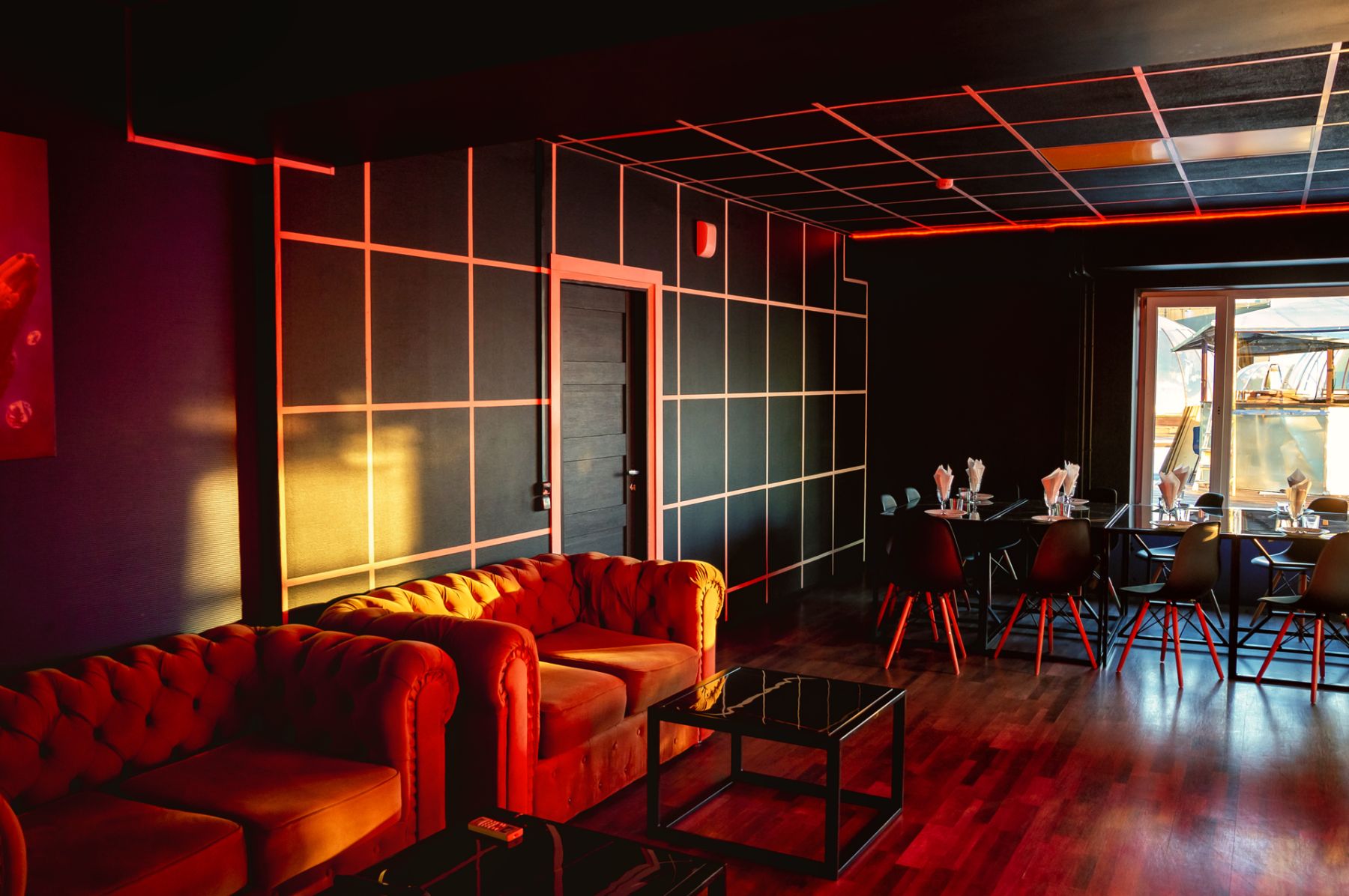 Веранда лофта ТехноБар для отдыха