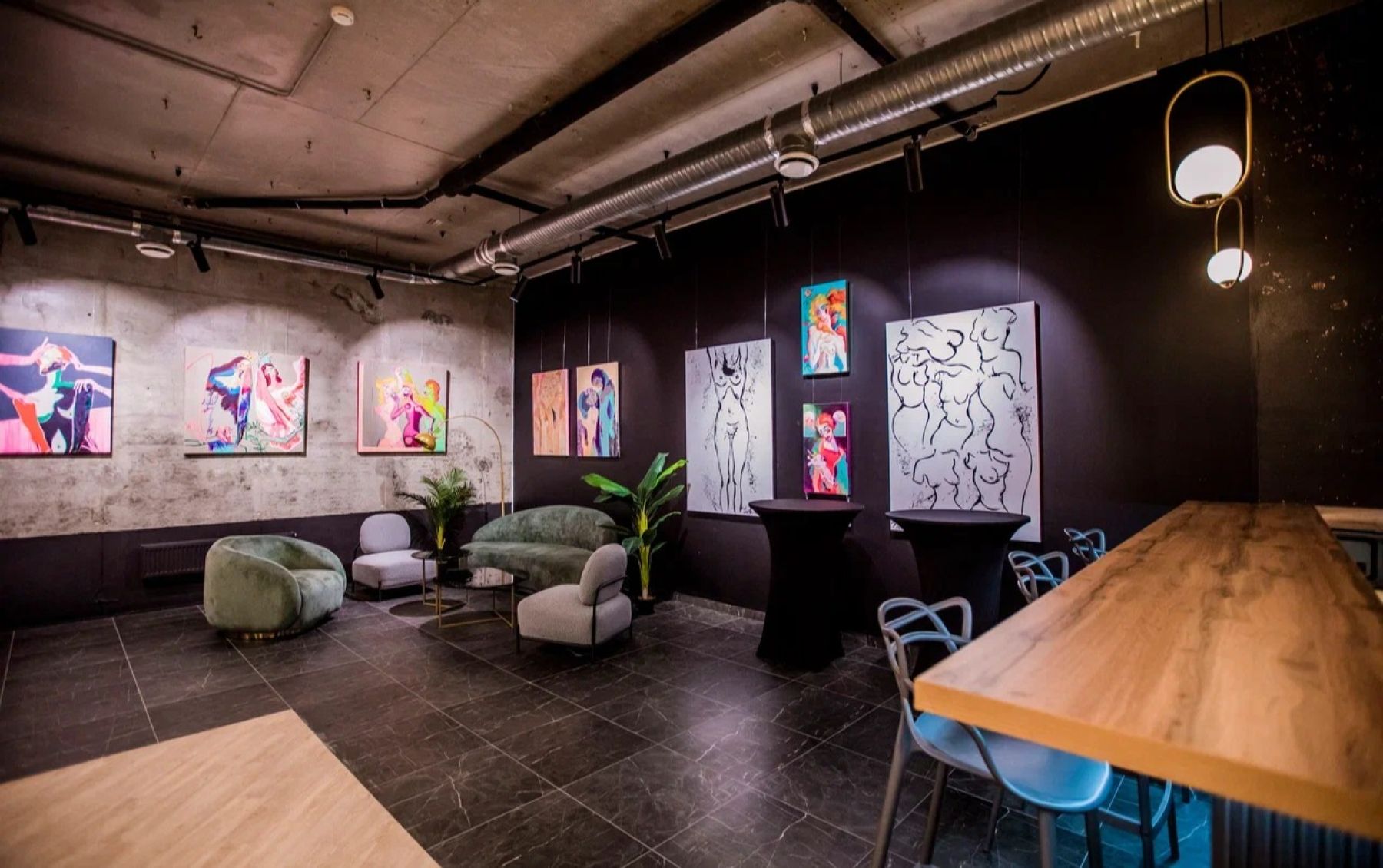 Лофт на Арме для мероприятий в Москве - общий вид