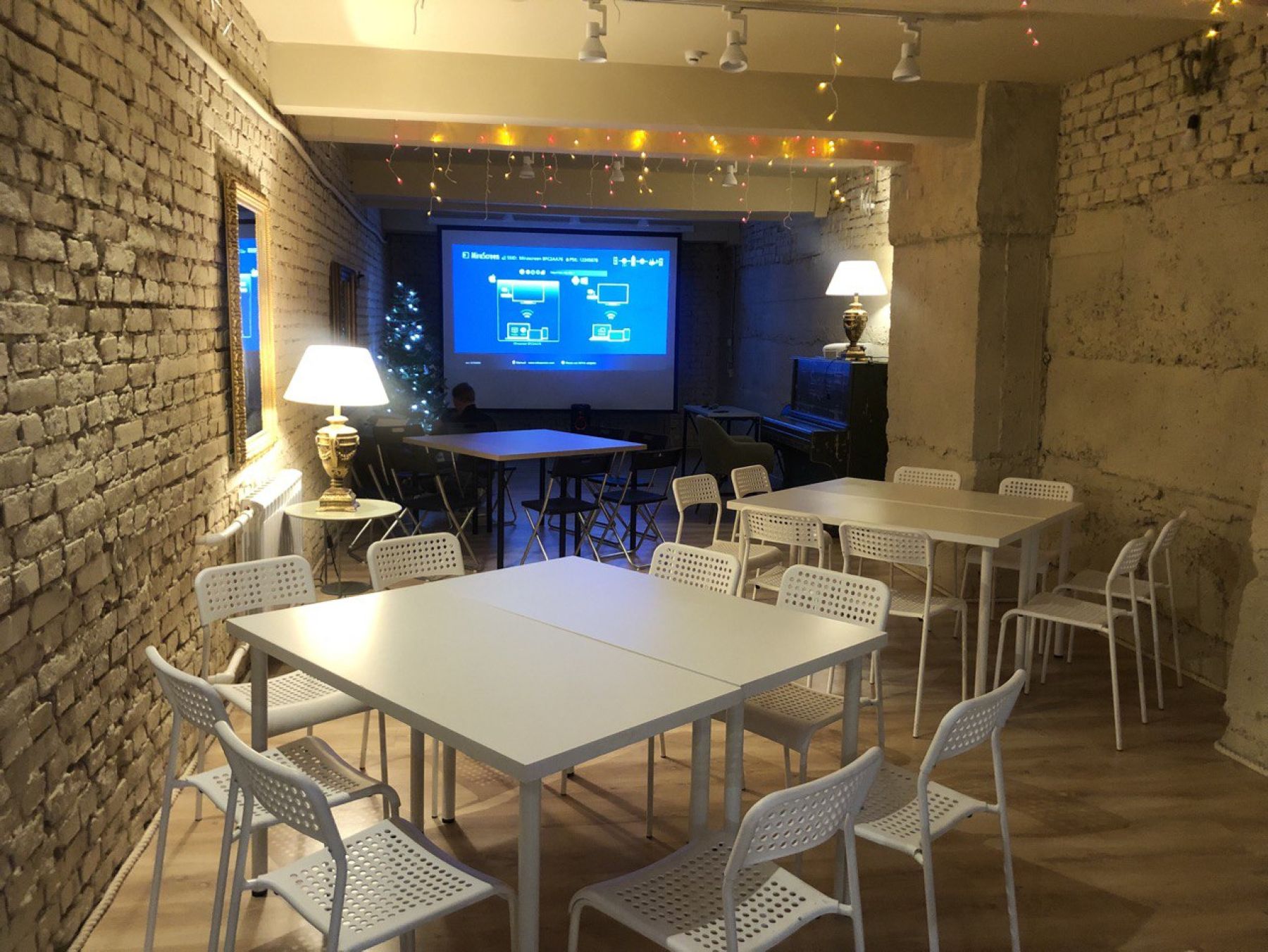 Санузел в лофте Boiler