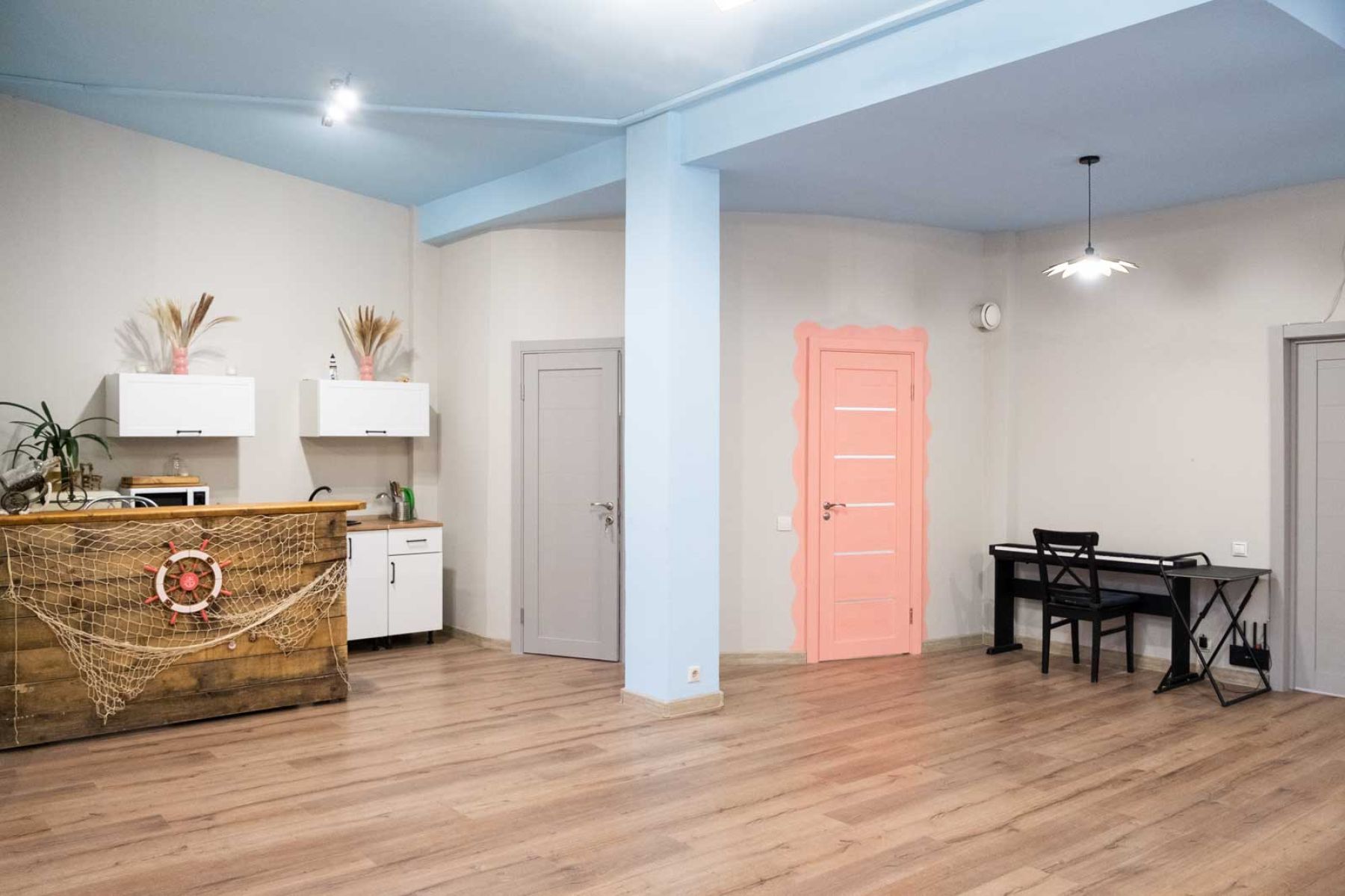 Атмосфера праздника в лофте Море