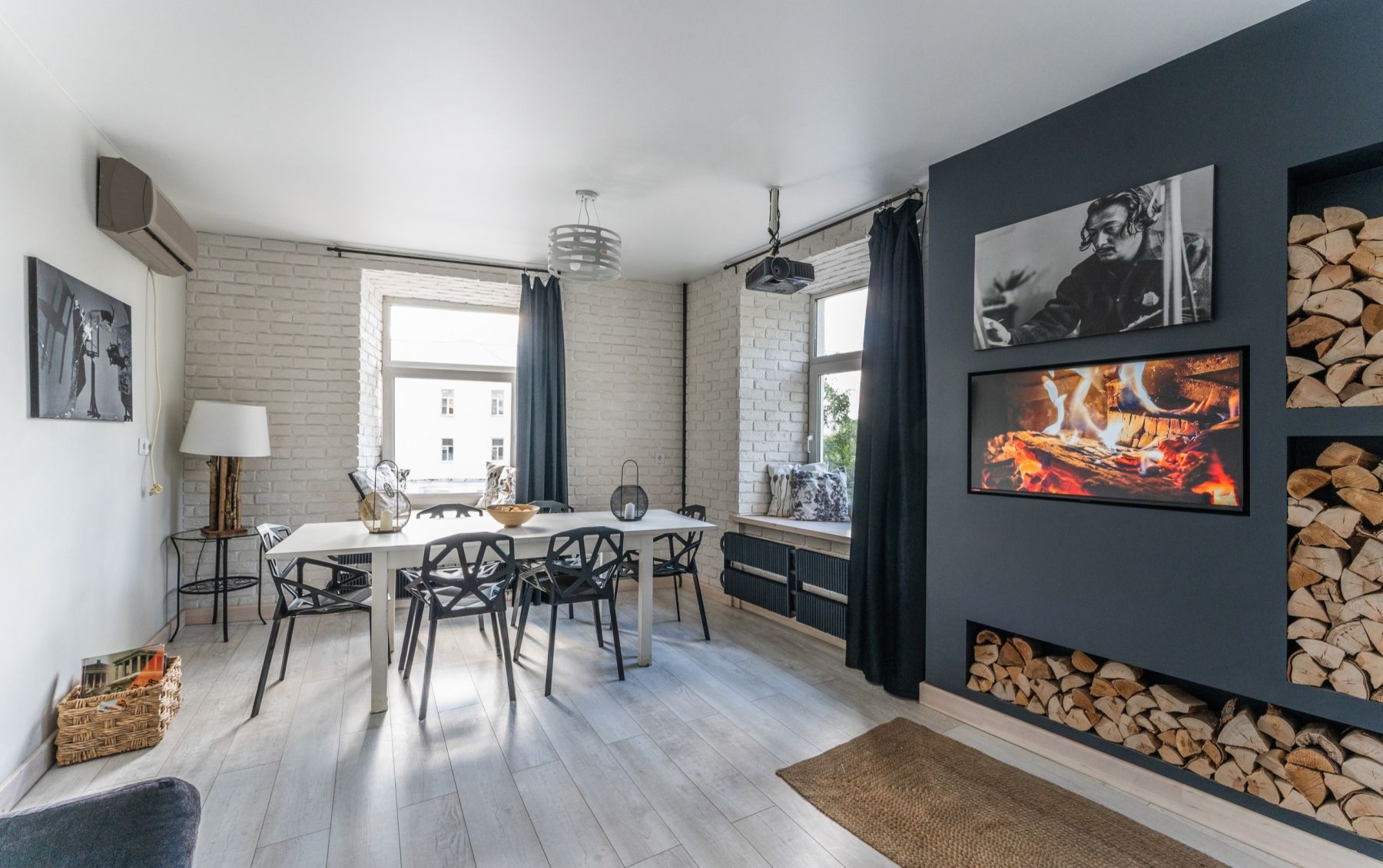 Лофт Дали - уютный интерьер