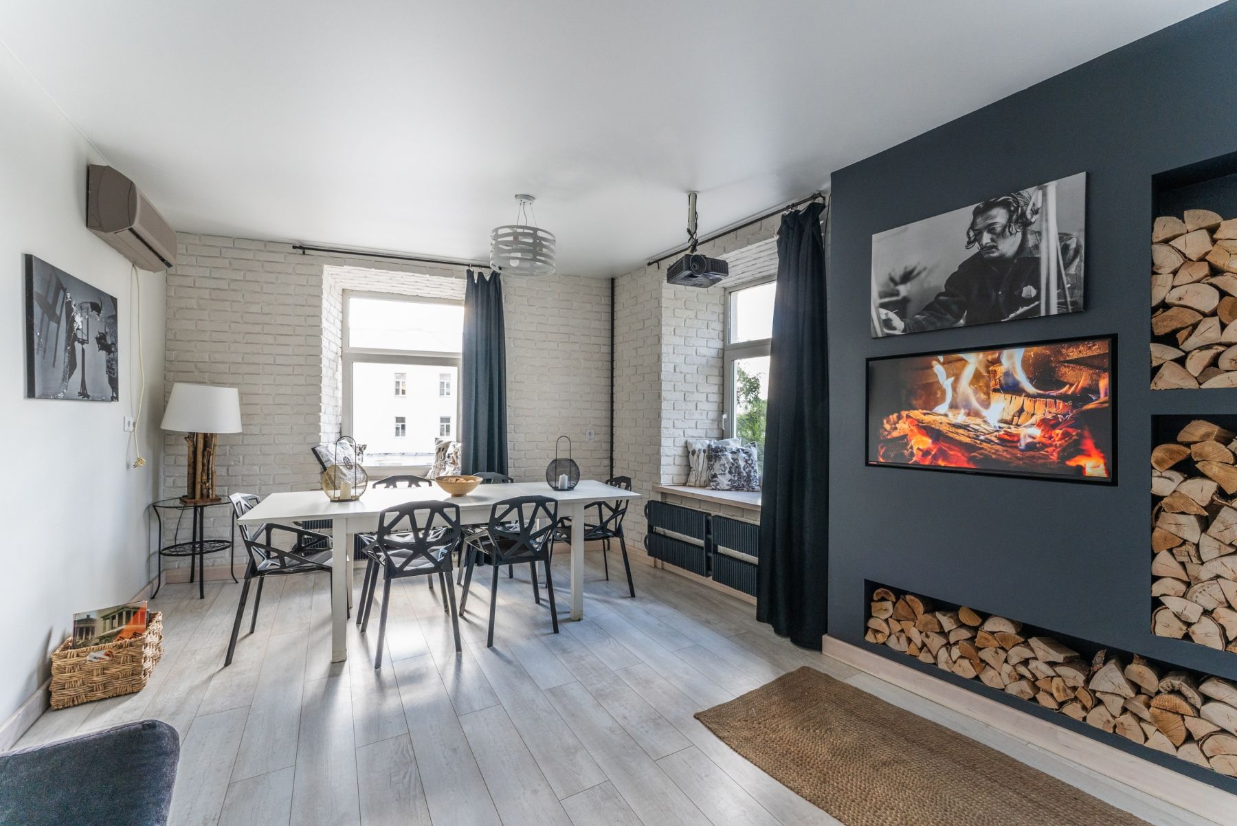 Стильный декор лофта Дали