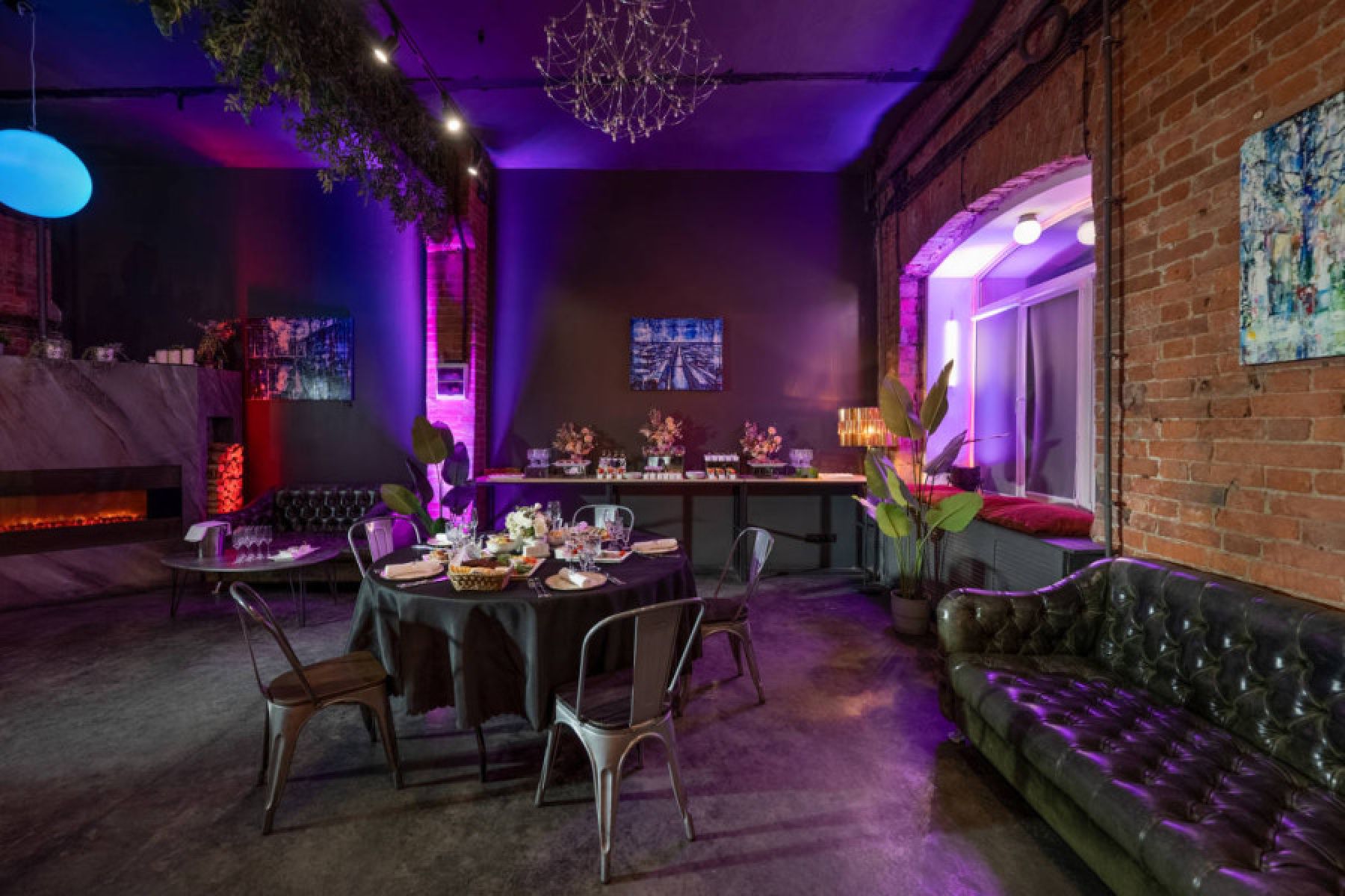 Лофт Rocket Loft Space - световая установка