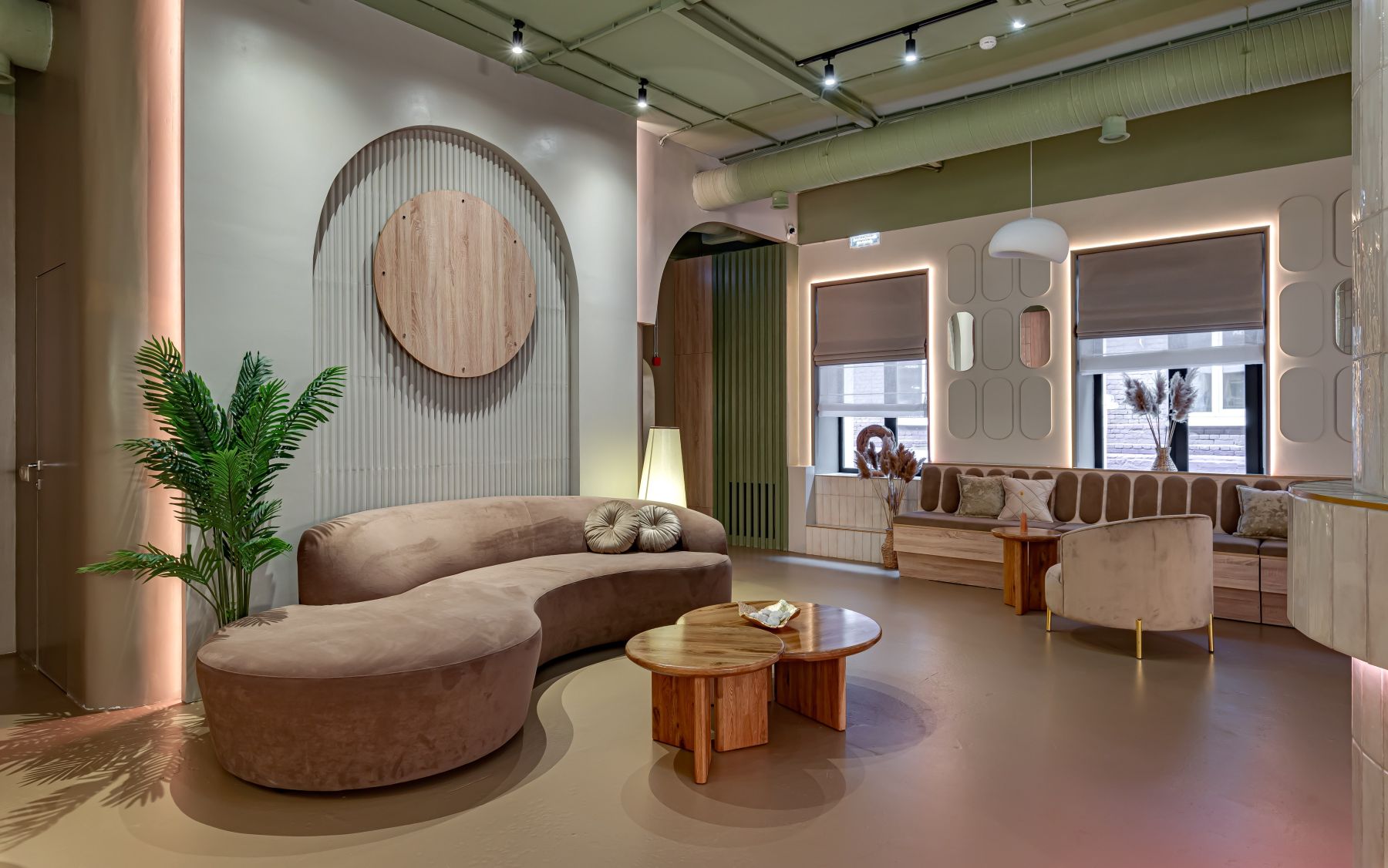 Лофт на Красном Октябре - общий вид зала