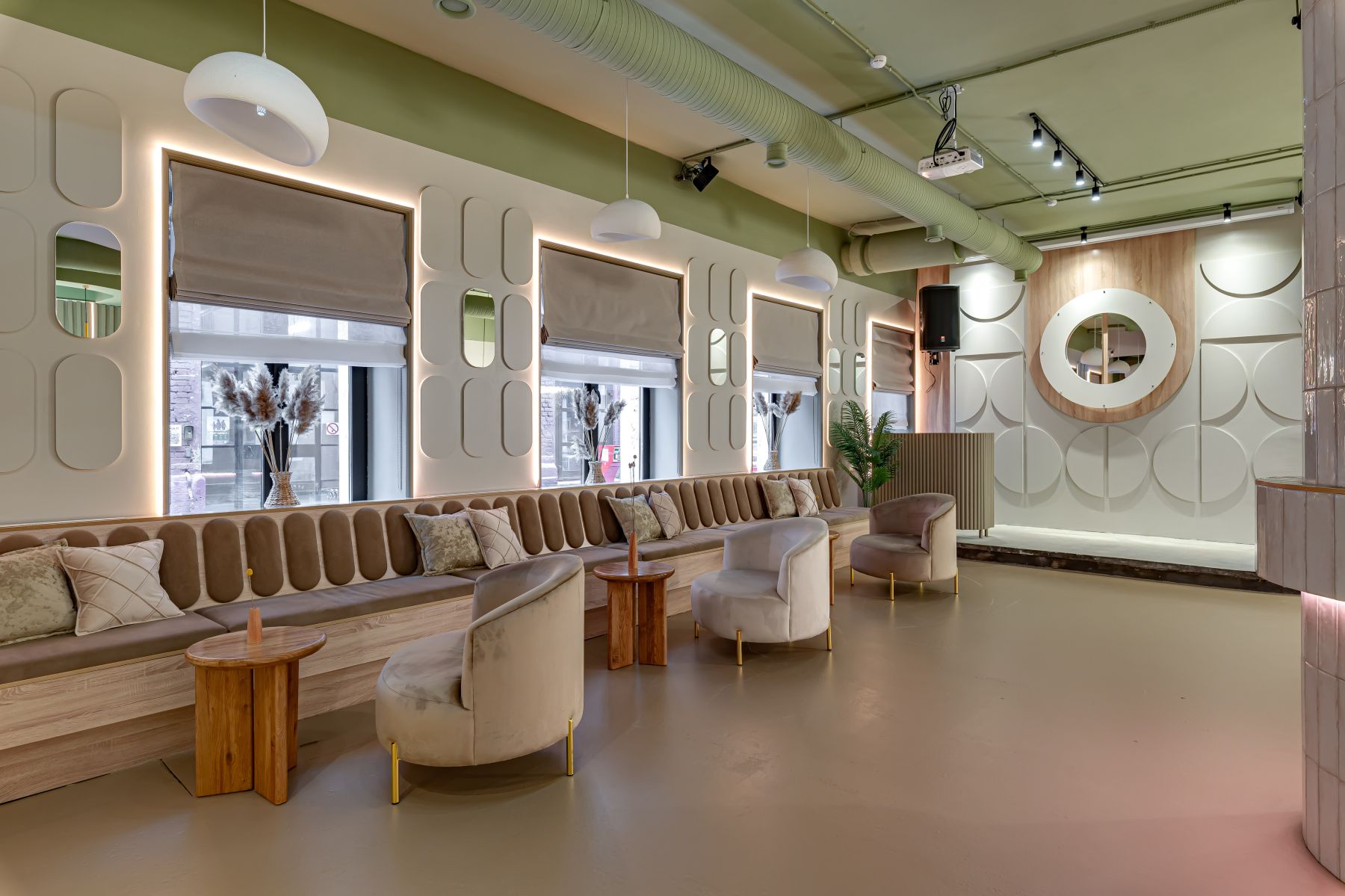 Оборудование в лофте на Красном Октябре