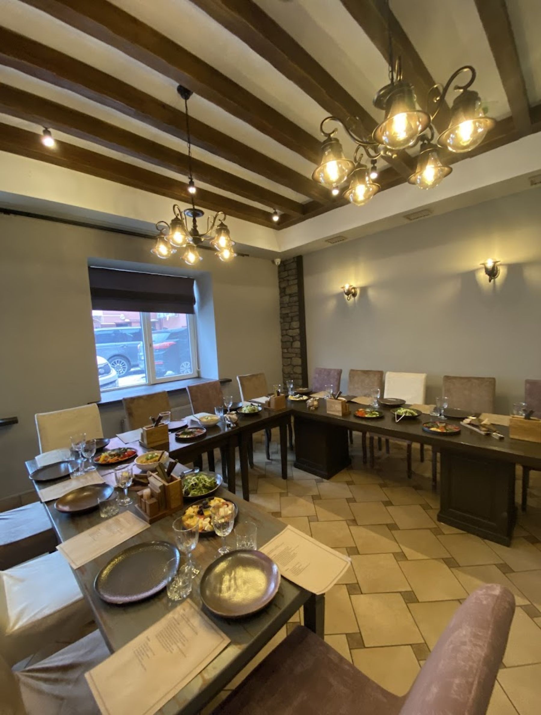 Оформление банкетного зала "Ферма"