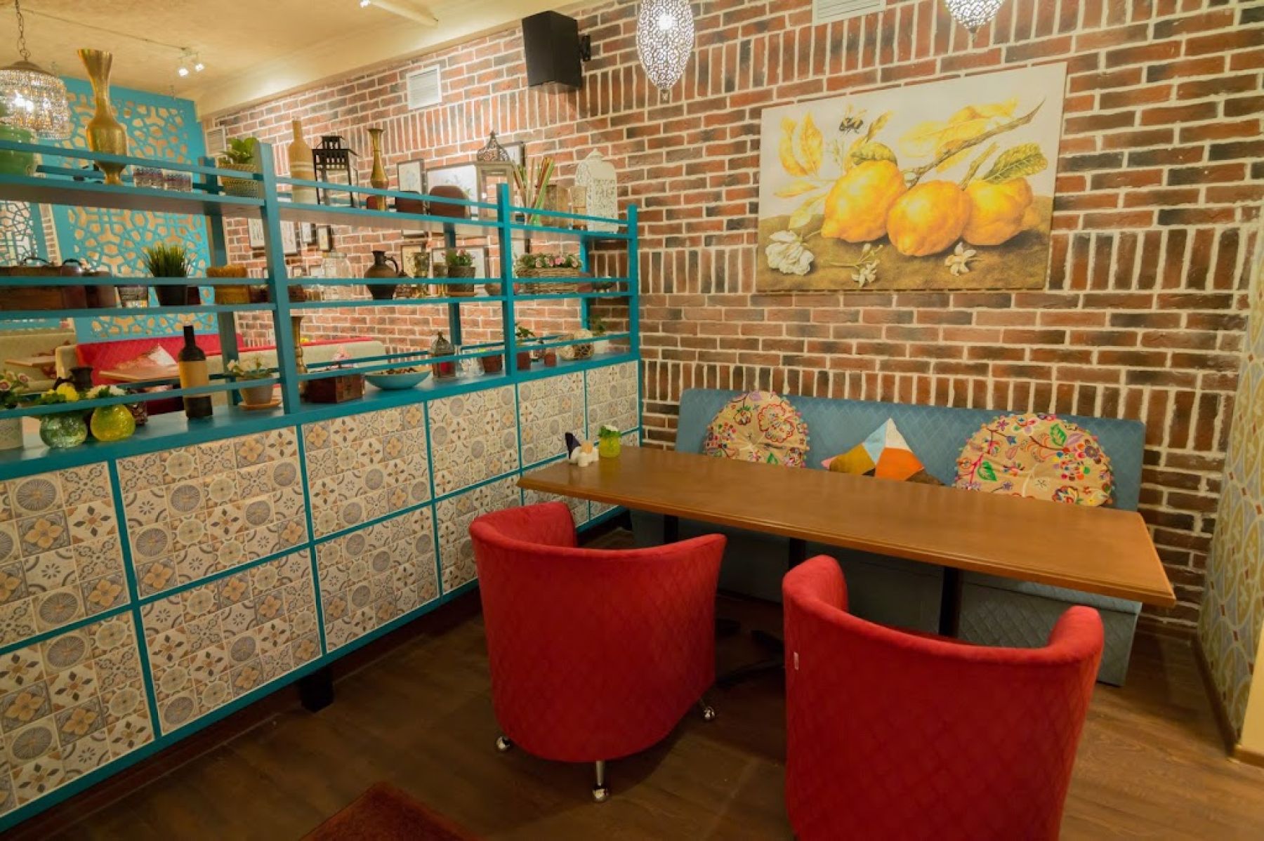 Детская комната в ресторане Кинза-за