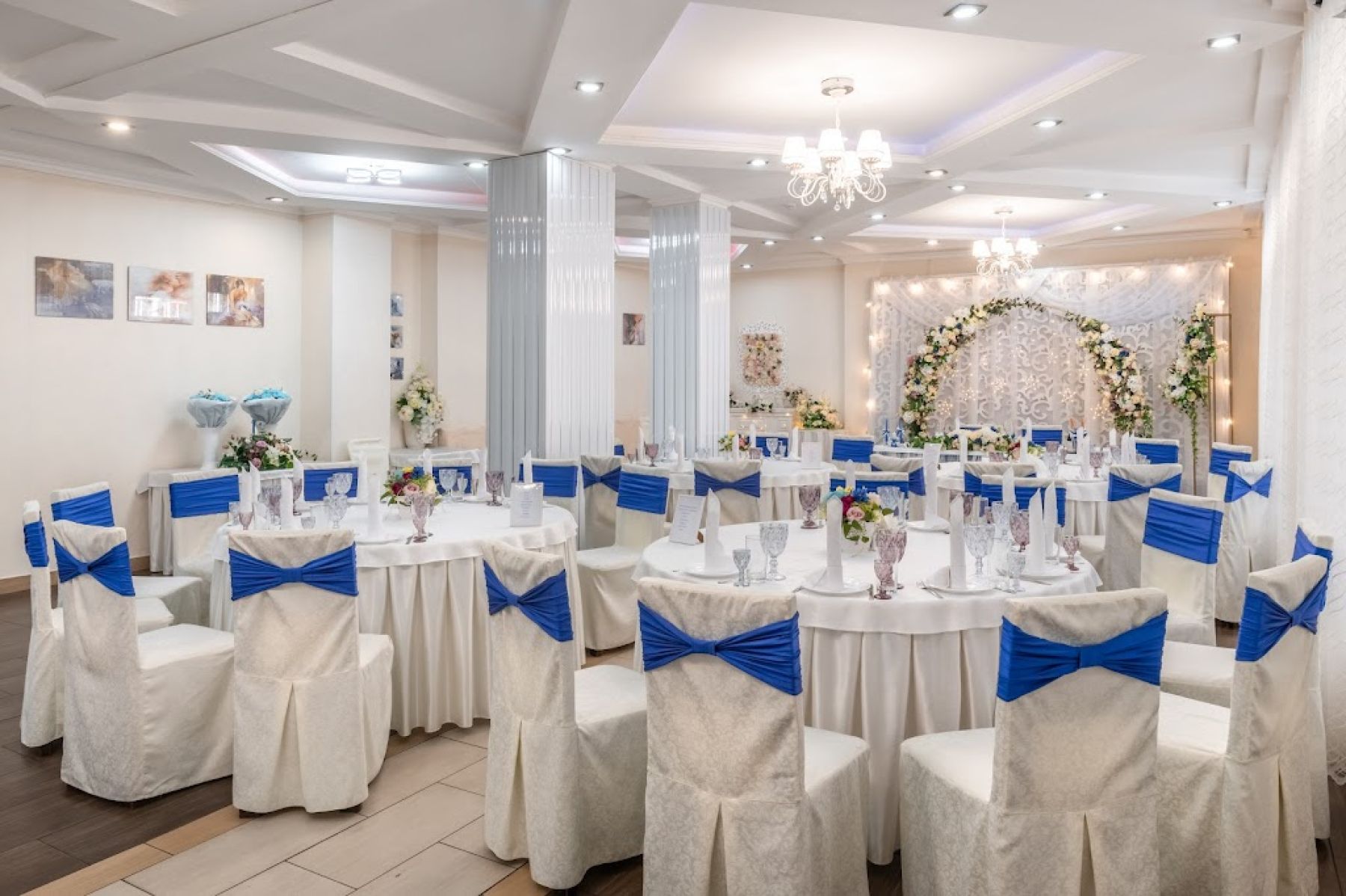 Велком-зона в банкетном зале «Ля-Марин»