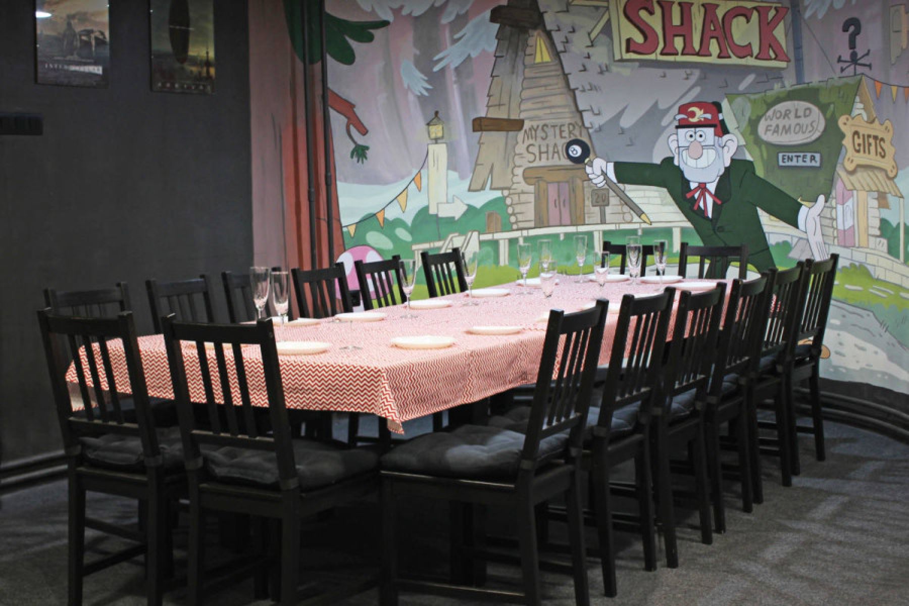 Развлекательная зона в лофте Magic Time