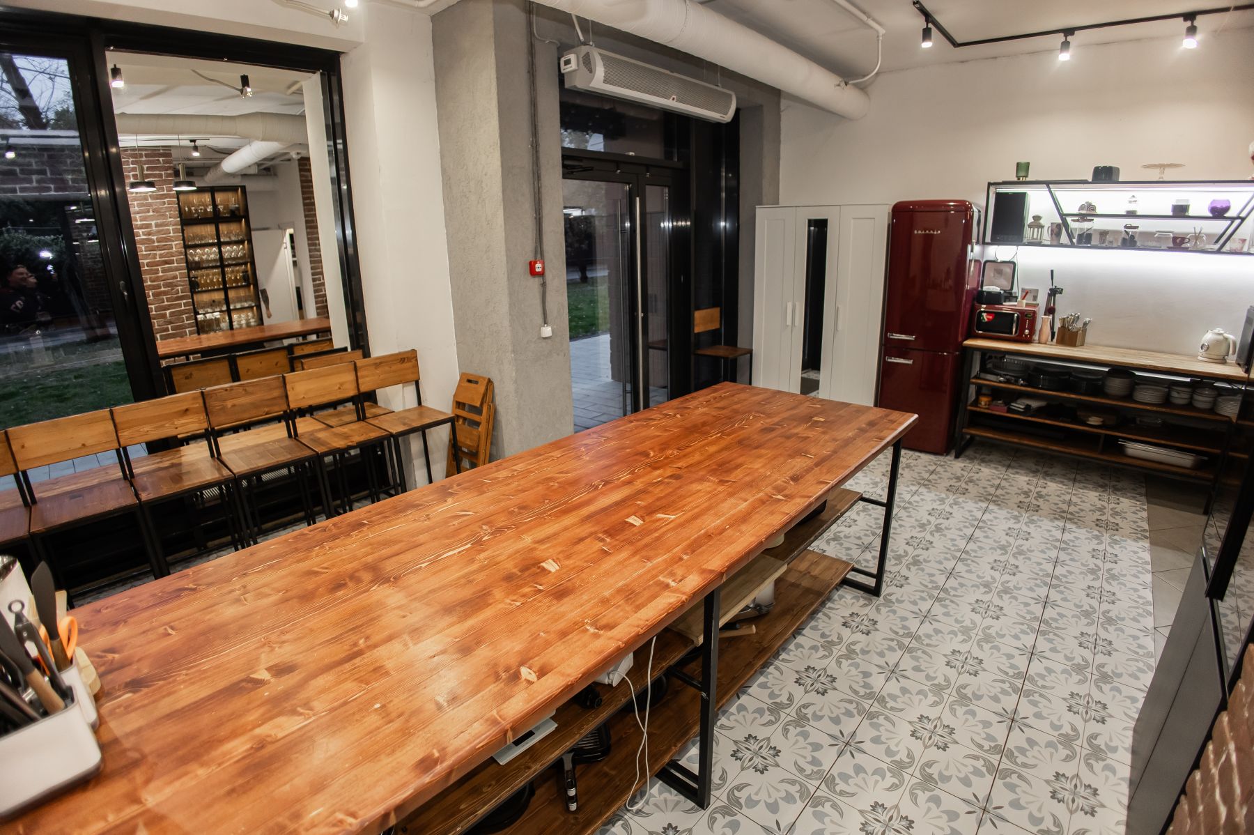 Кулинарная студия Loft 17 с панорамными окнами