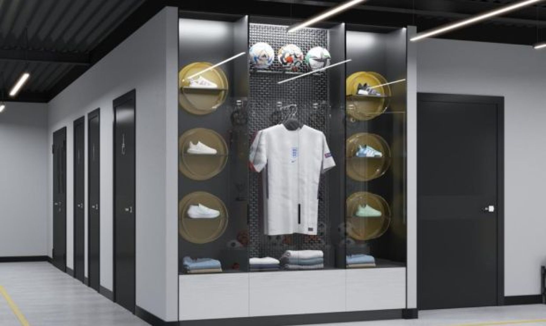 Раздевалки в спортивном зале СК «ИГРА»