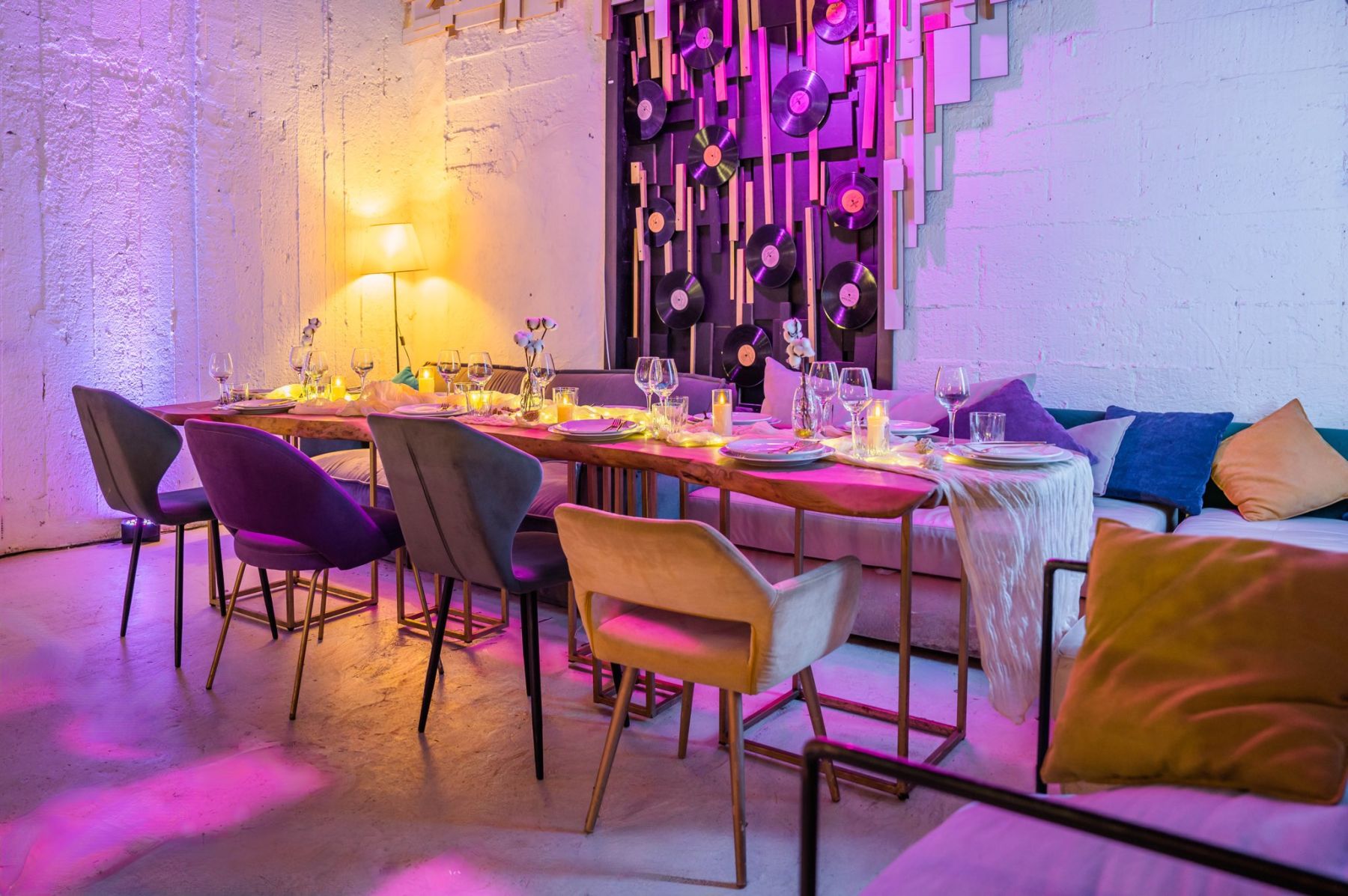 Лофт Hideout: пространство для праздников