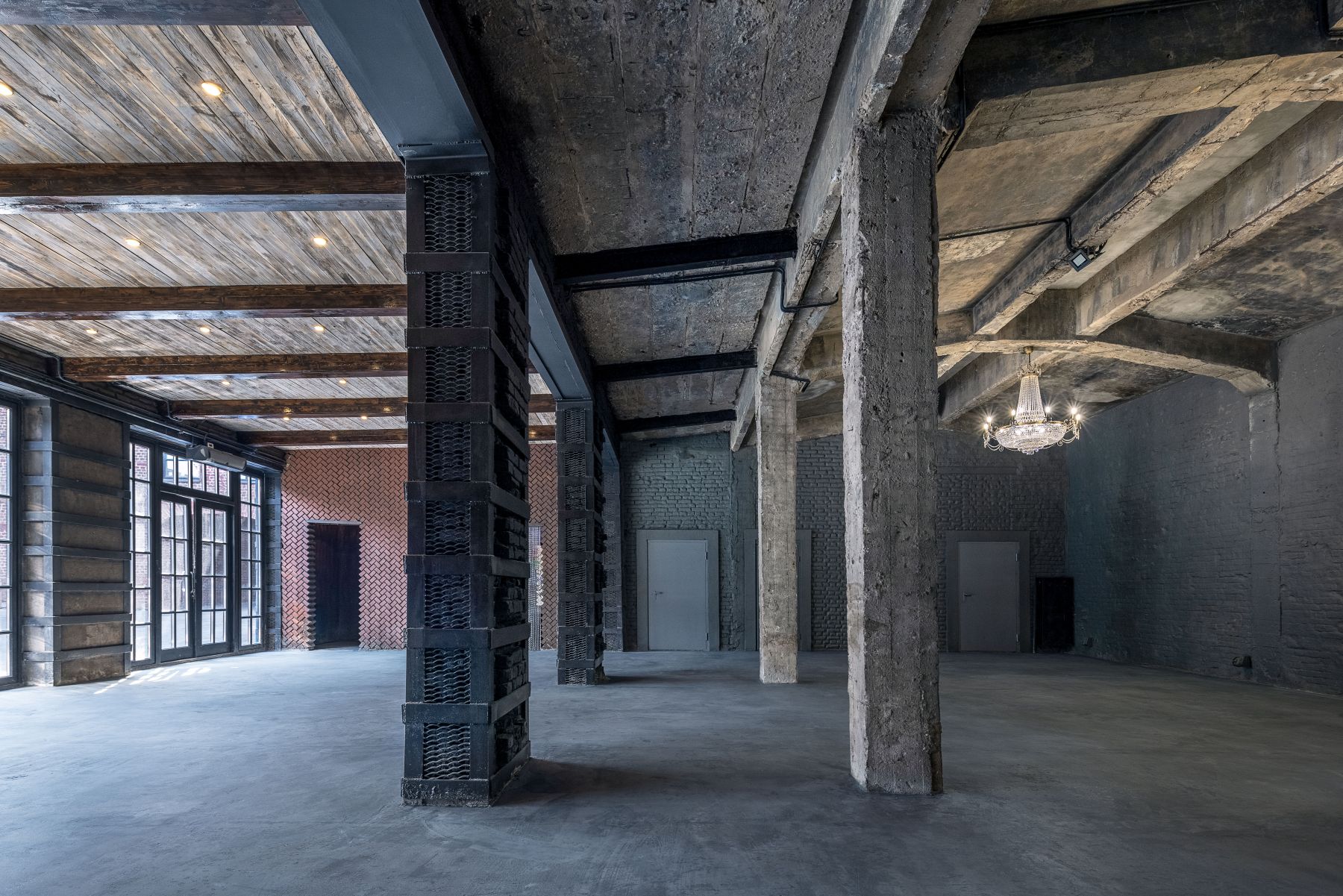 Зал для мероприятий в банкетном лофте Maxwell Hall