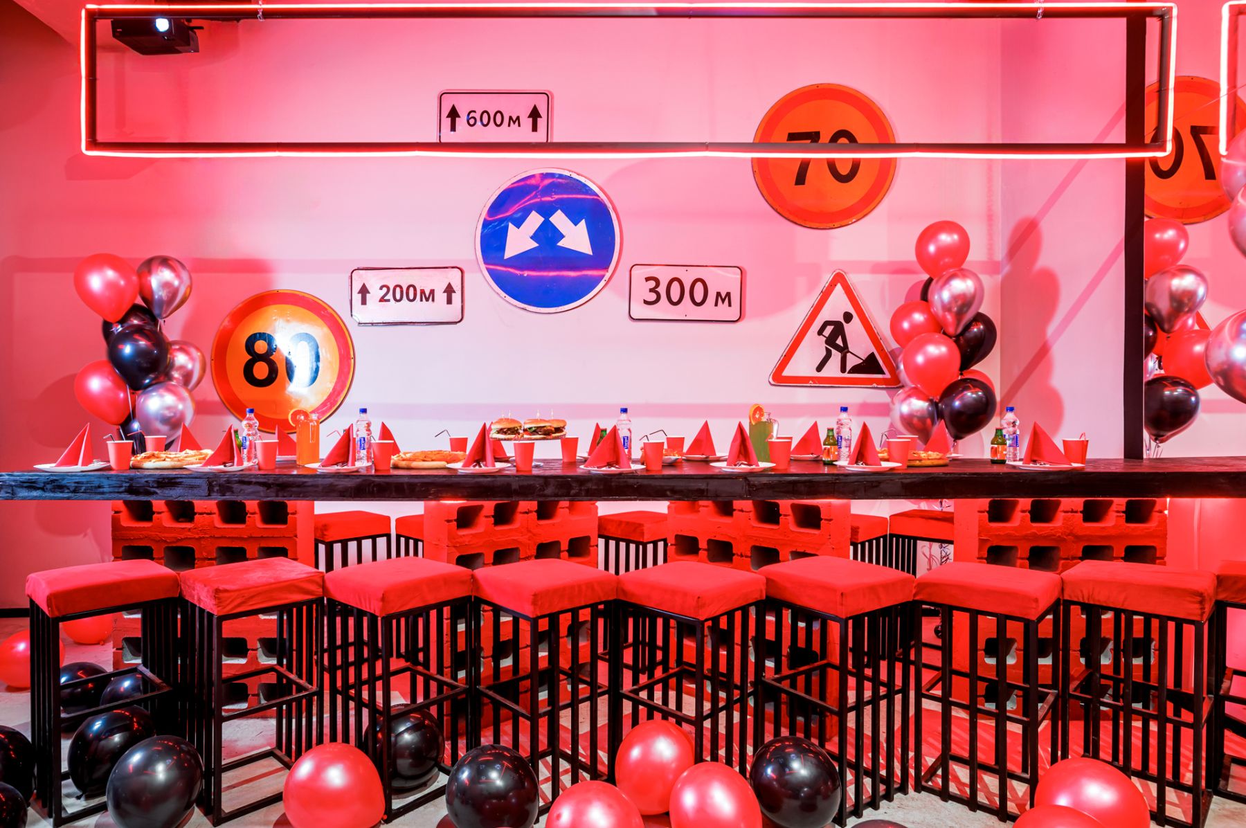 Лофт в стиле Форсаж - уютная зона отдыха