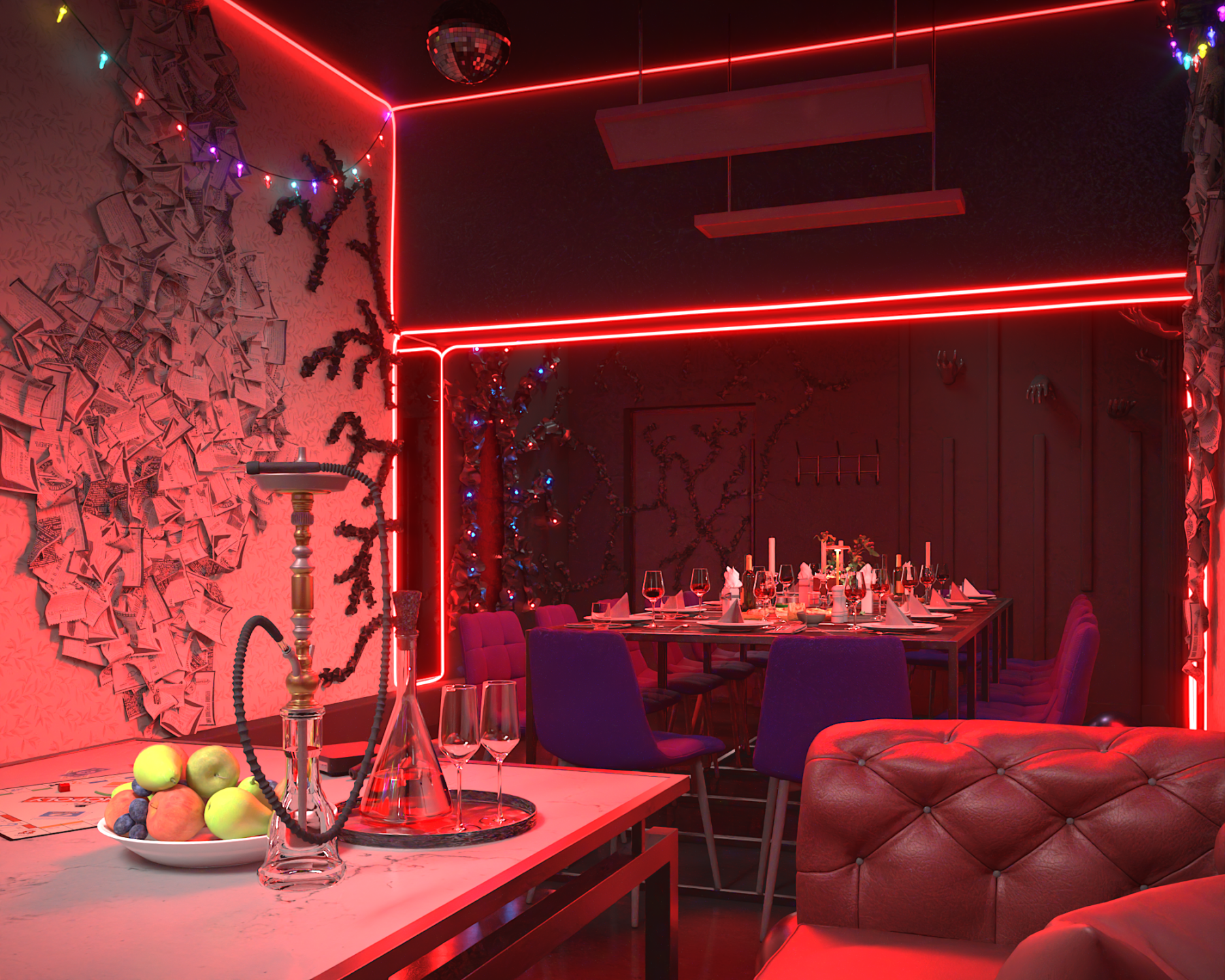 Лофт с дизайнерской мебелью и уютной атмосферой