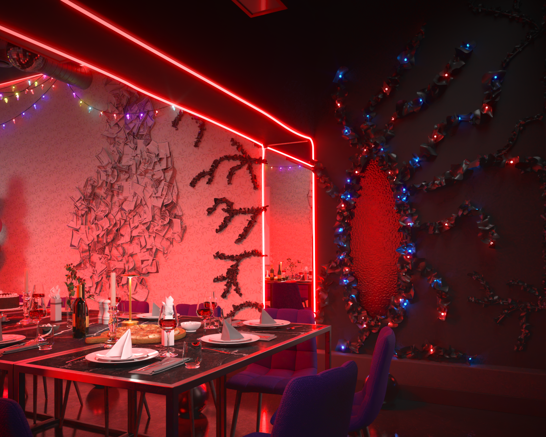 Караоке-зона в лофте для веселых мероприятий