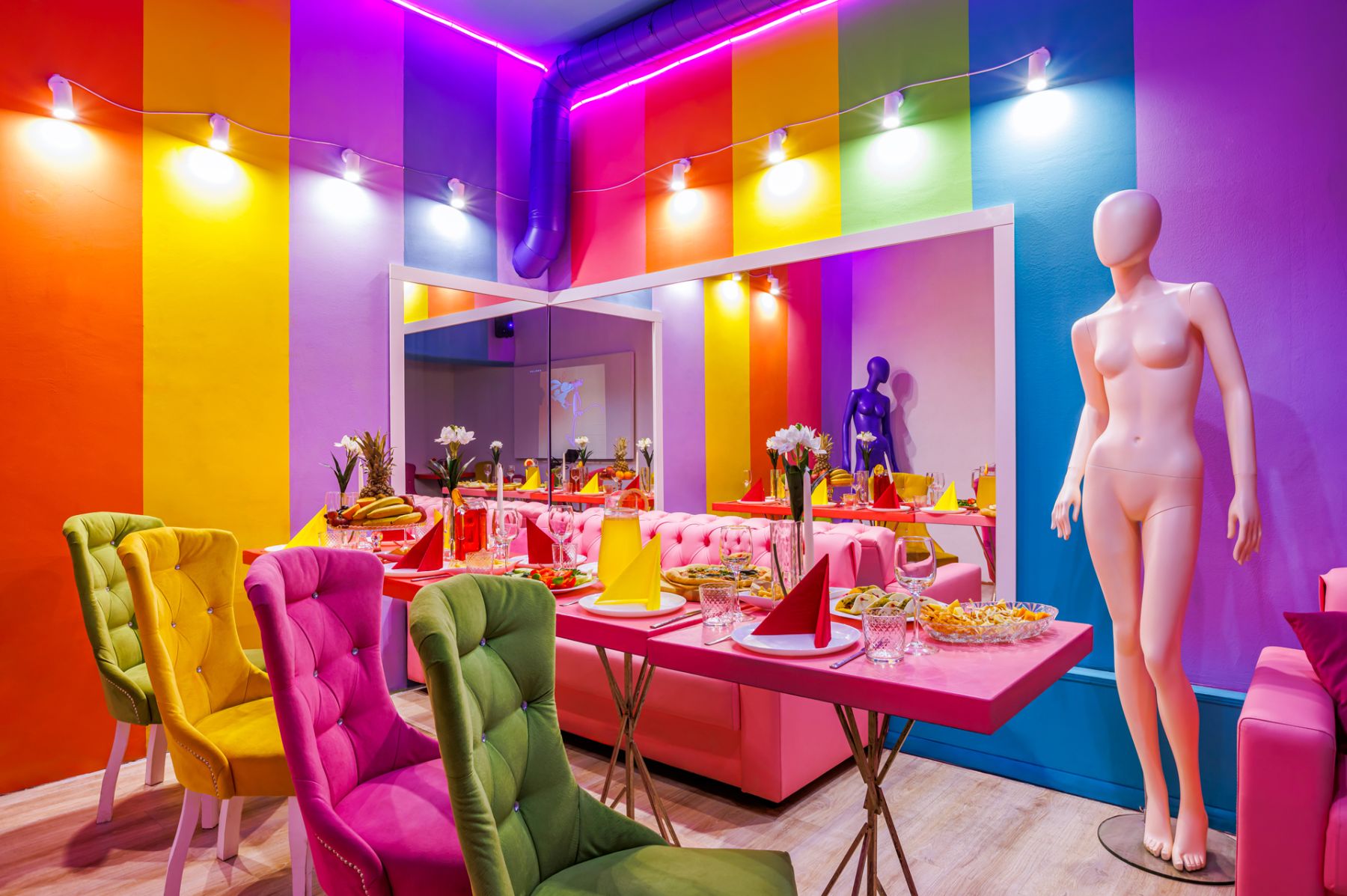 Уютная лаундж-зона лофта