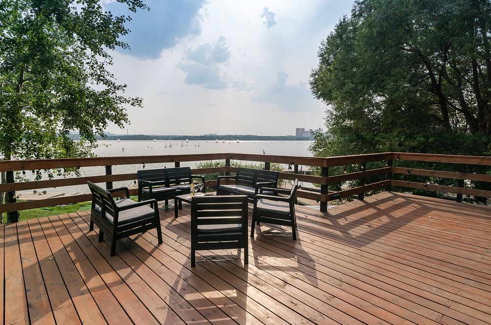 Садовая мебель на террасе Pro-veter