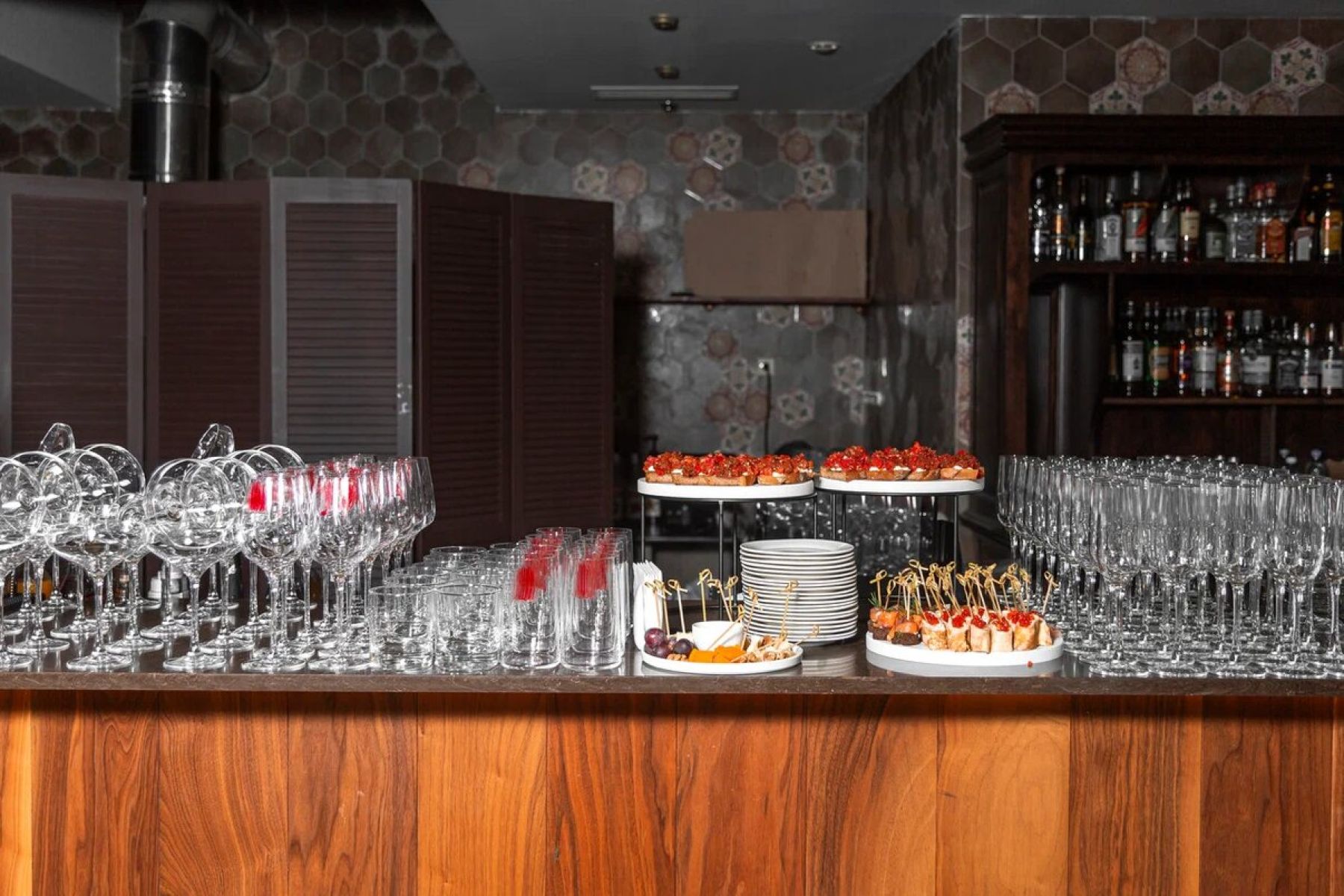 Сцена в банкетном зале Eterno