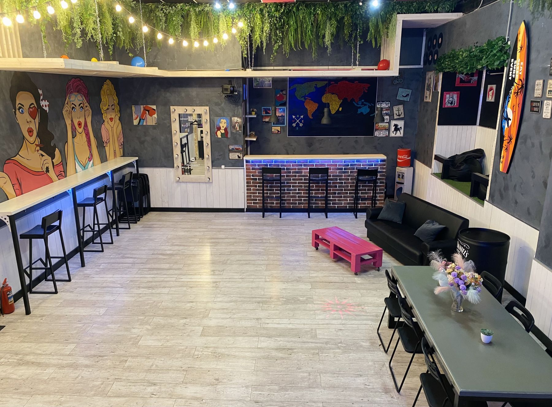 Интерьер лофта на Ткацкой