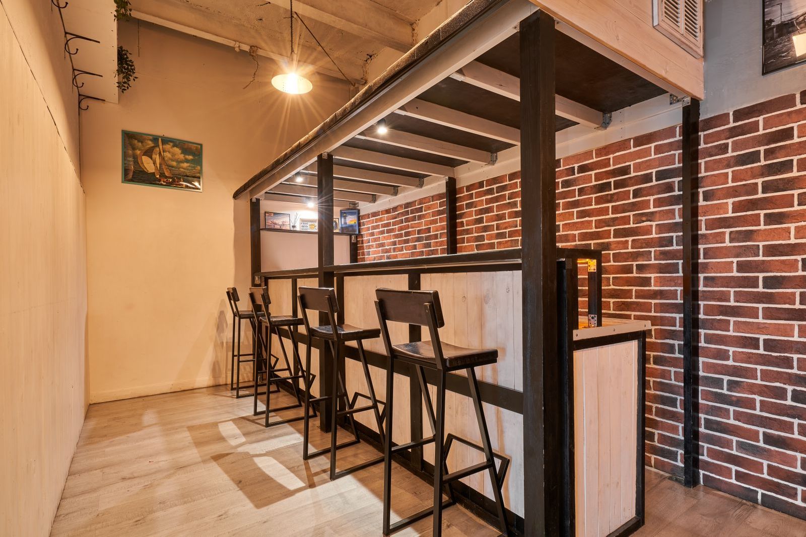 Уютный уголок лофта