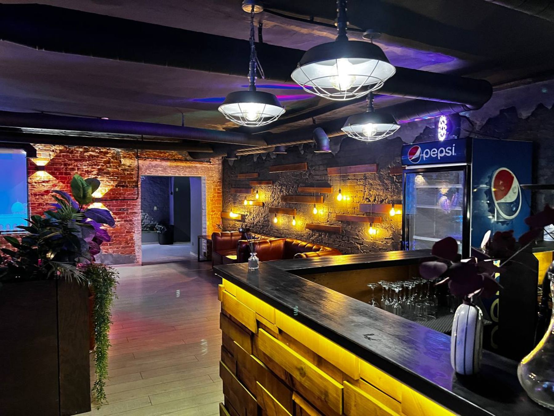 Уютная атмосфера в кирпичном лофте