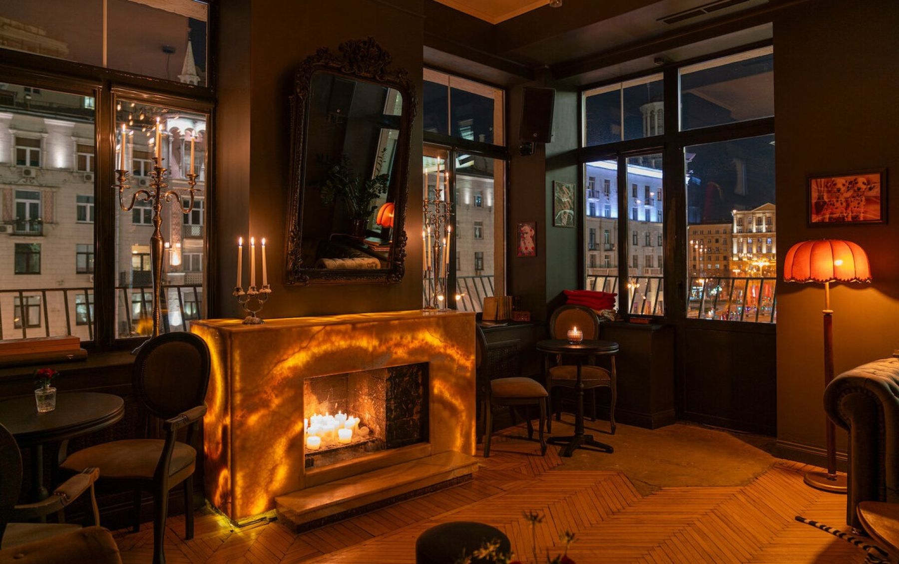 Бар для мероприятий на Тверской - интерьер