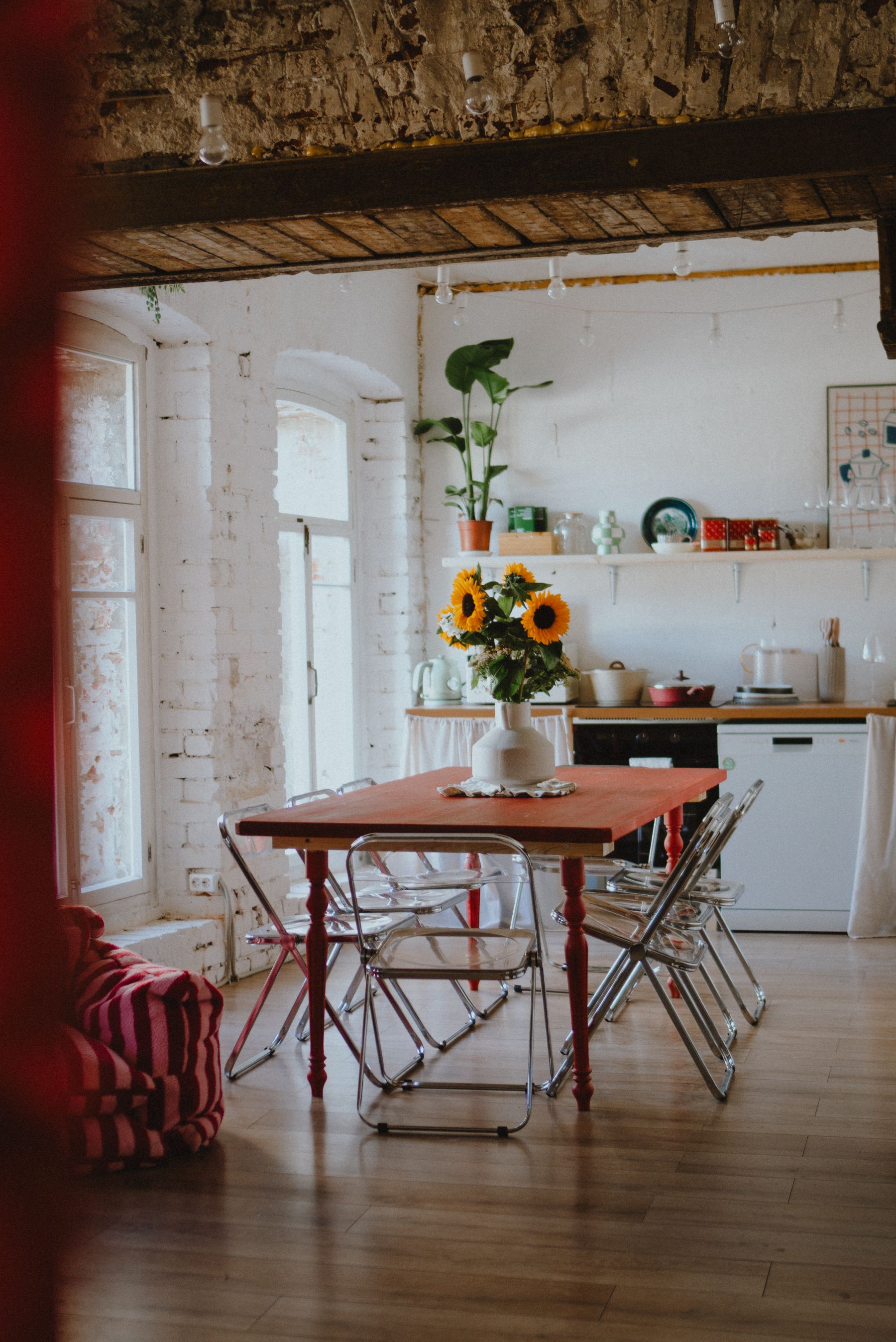 Кухонная зона в зале для событий