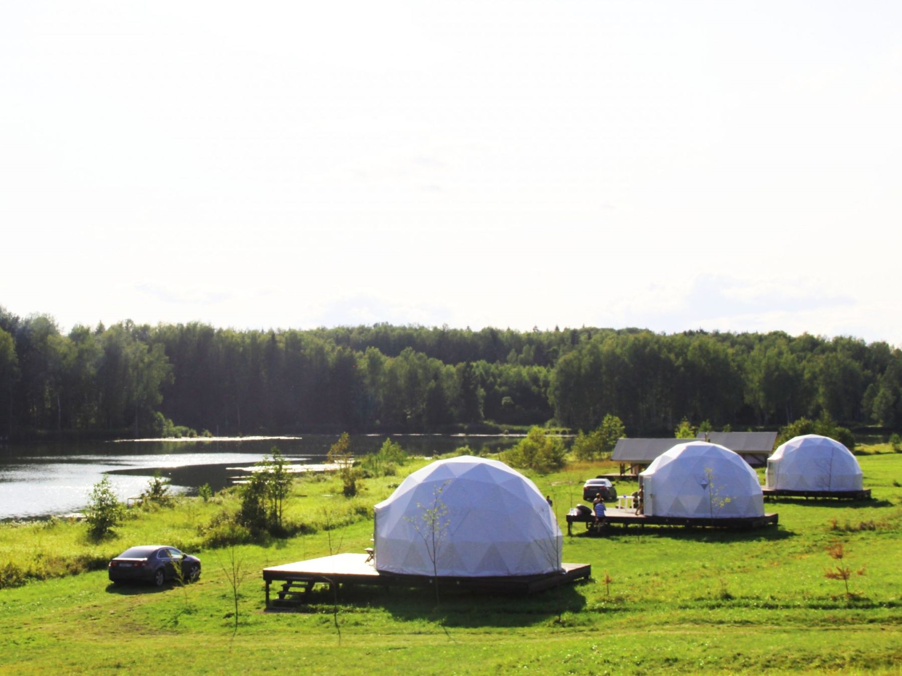 Природа вокруг базы отдыха Аура