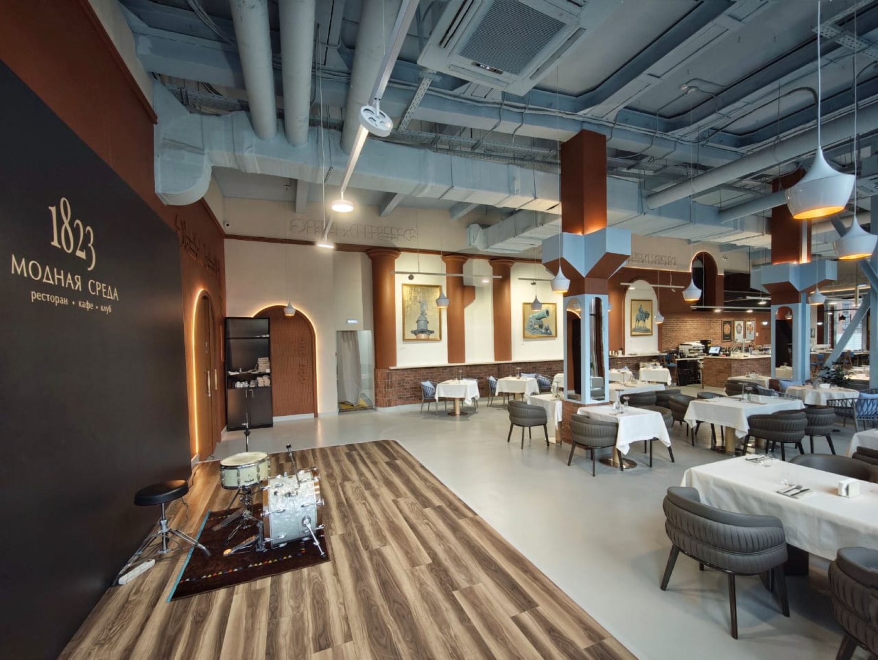 Кейтеринг в ресторане-клубе Модная среда 1823