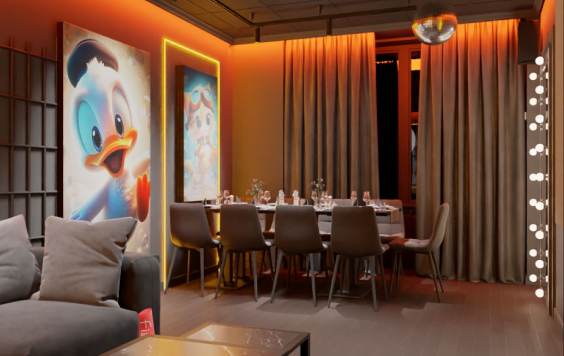 Детский лофт с верандой на крыше