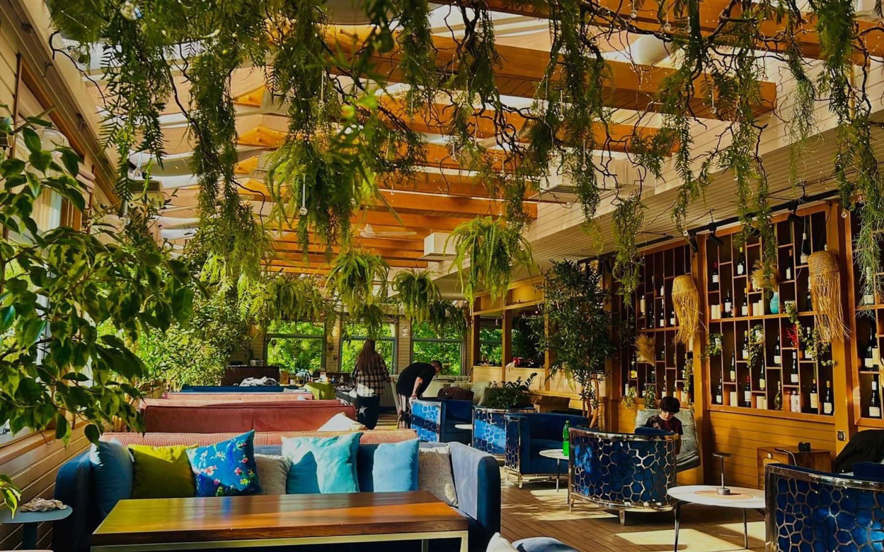 Интерьер кальян-бара Blush Lounge